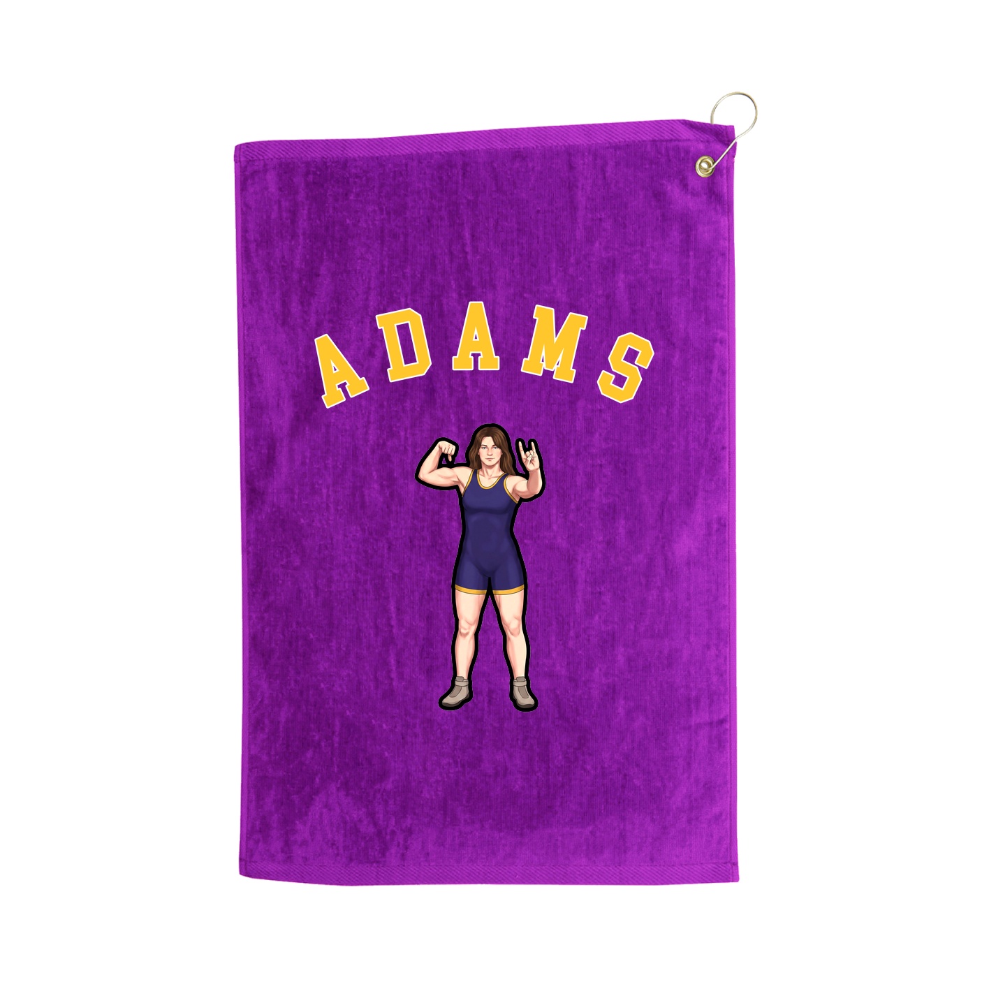 Golf Towel — Shirsey Arch in Purple
