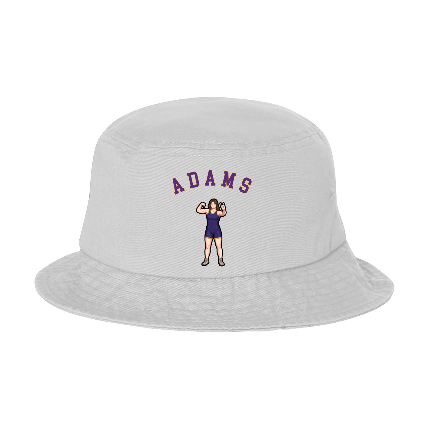 Bucket Cap — Shirsey Arch in White