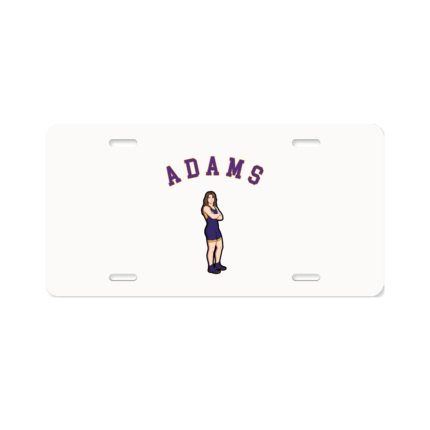 License Plate — Shirsey Arch in Classic