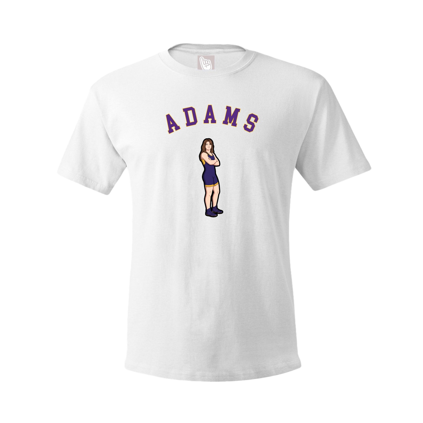 Tee — Shirsey Arch in White