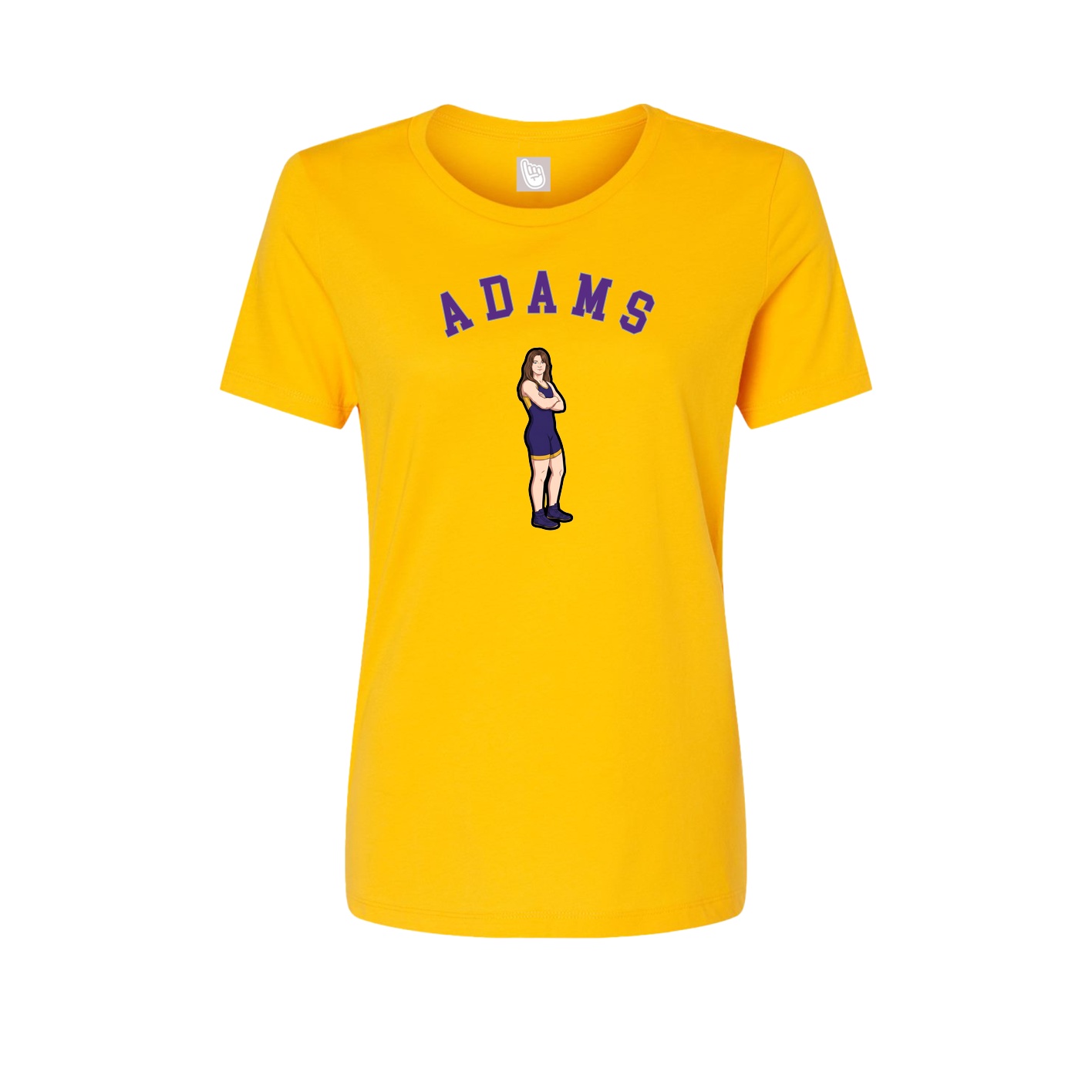 Womens Tee — Shirsey Arch in Gold