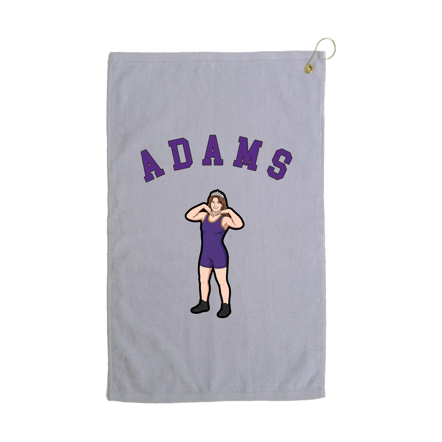Golf Towel — Shirsey Arch in Grey