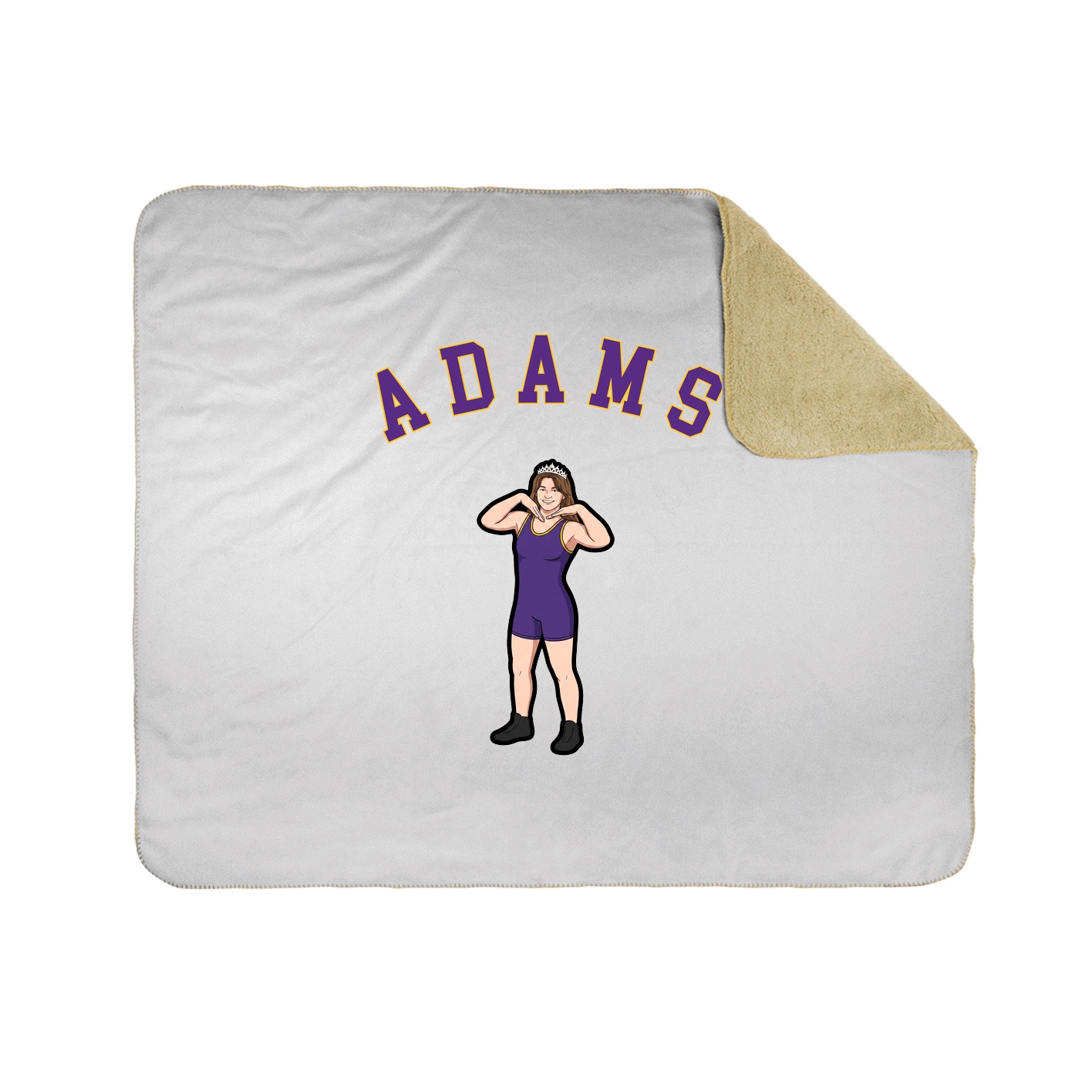 Throw Blanket — Shirsey Arch in White