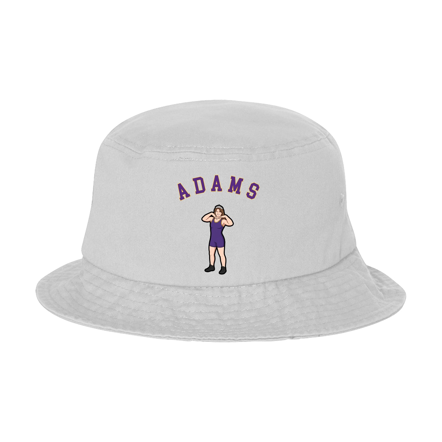 Bucket Cap — Shirsey Arch in White
