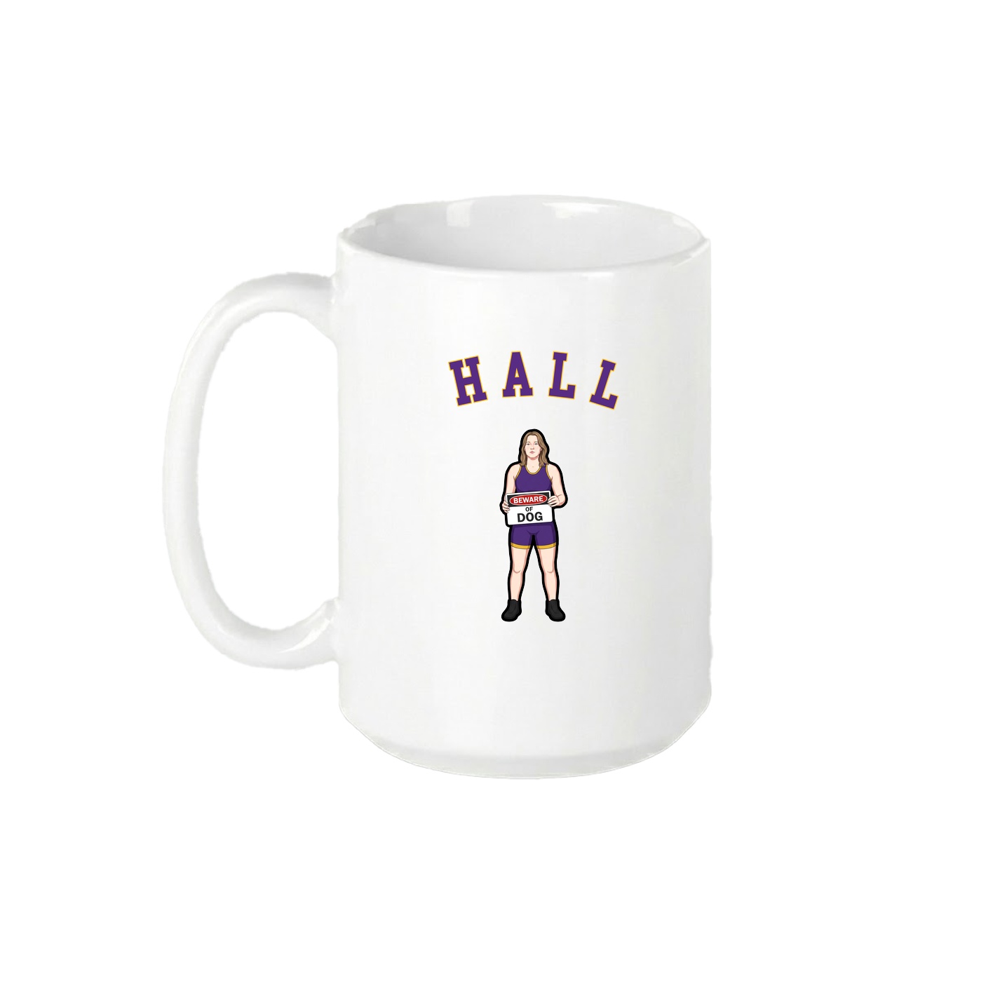 15oz Coffee Mug — Shirsey Arch in White