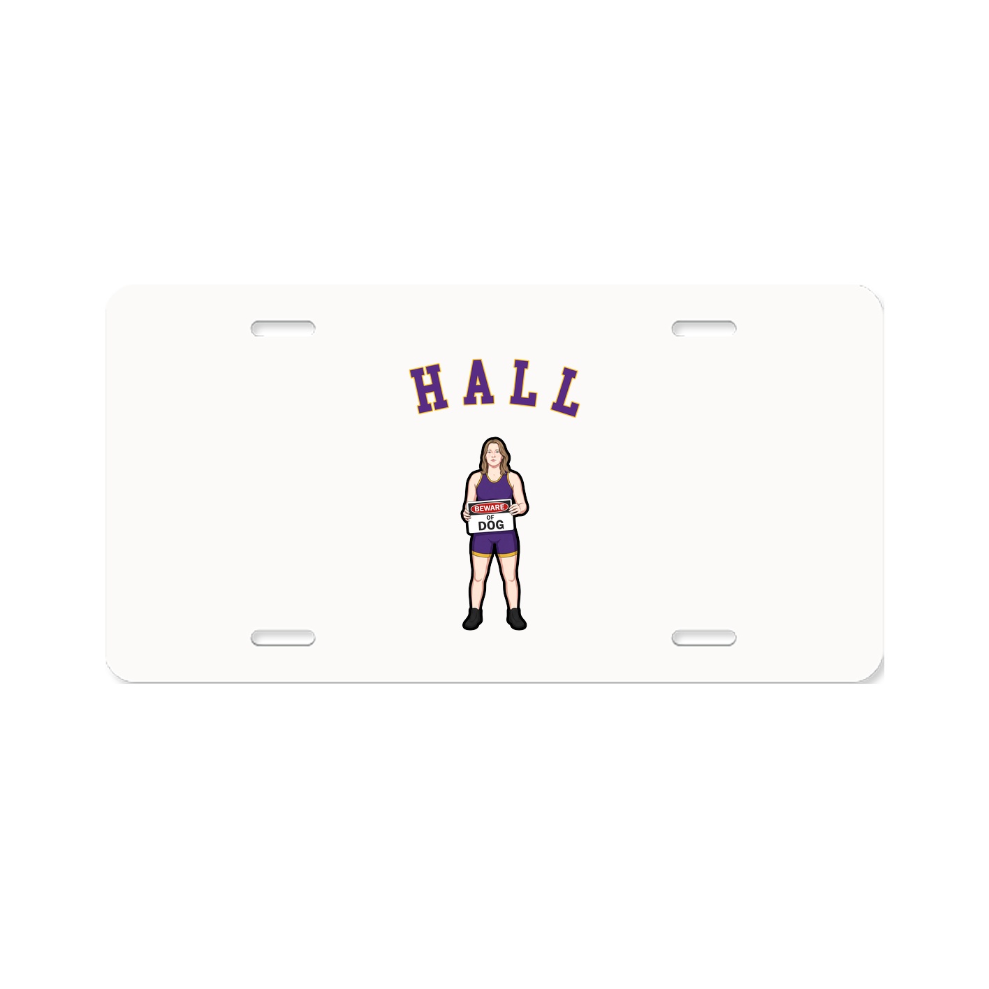 License Plate — Shirsey Arch in Classic