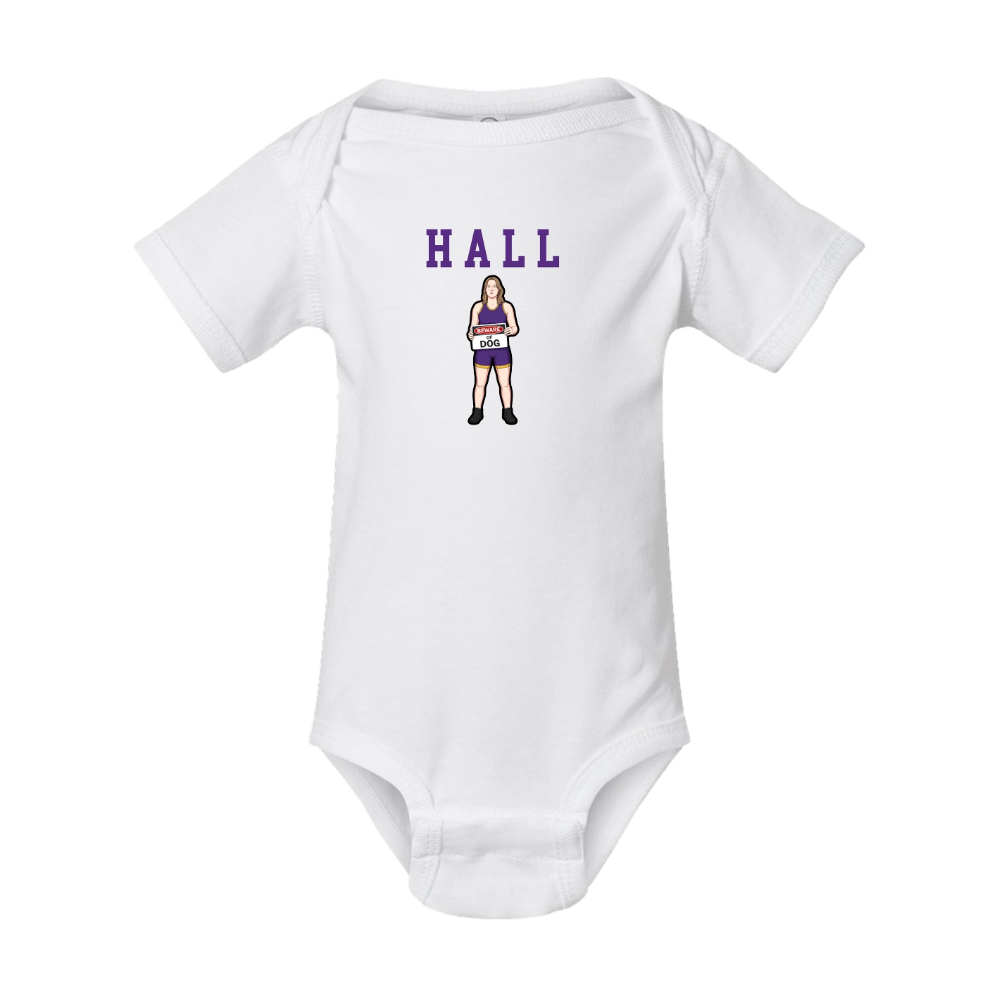 Baby Onesie — Shirsey in White