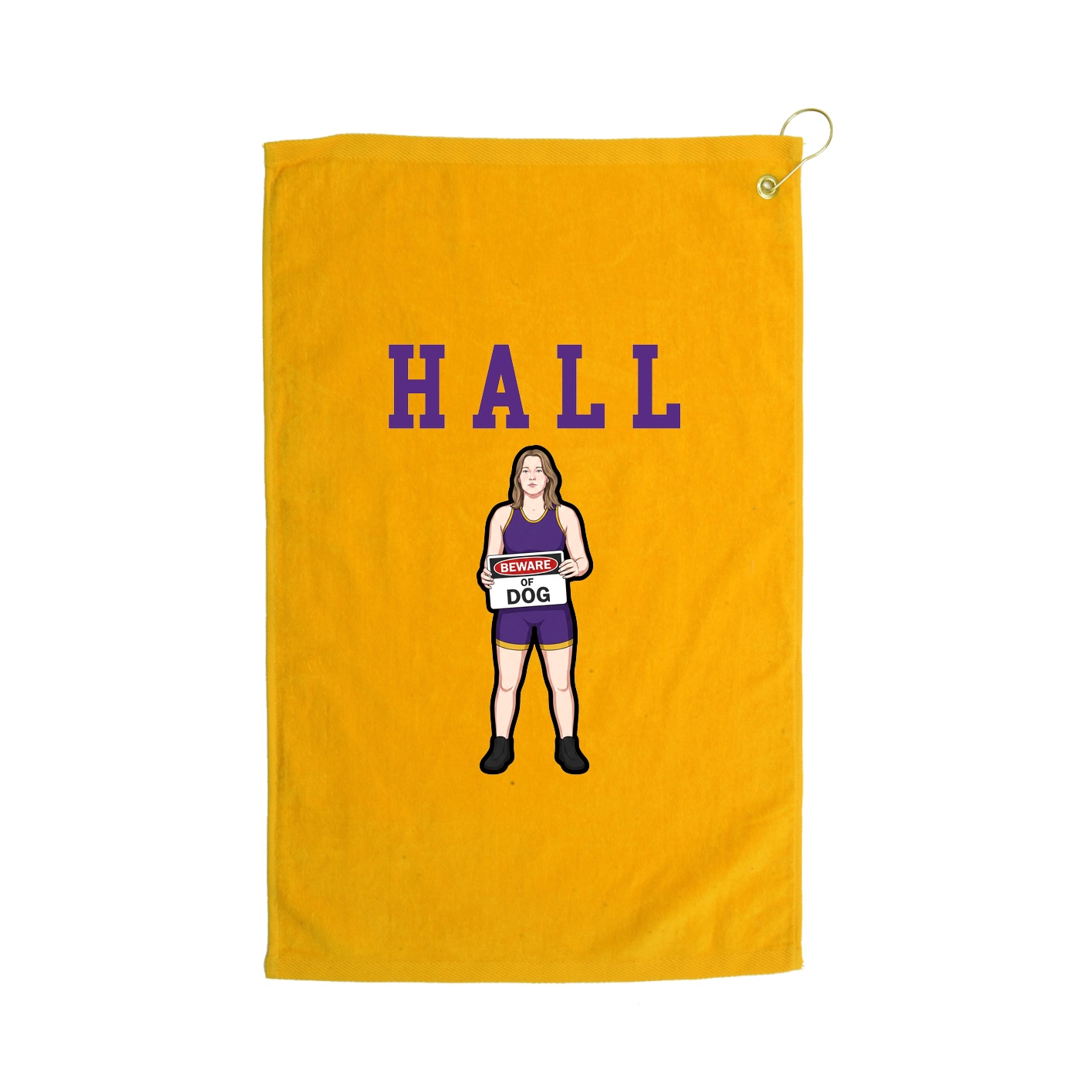 Golf Towel — Shirsey in Gold