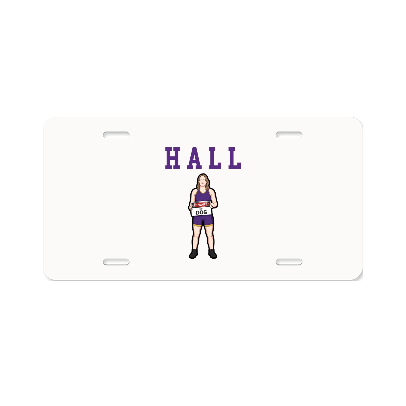 License Plate — Shirsey in Classic