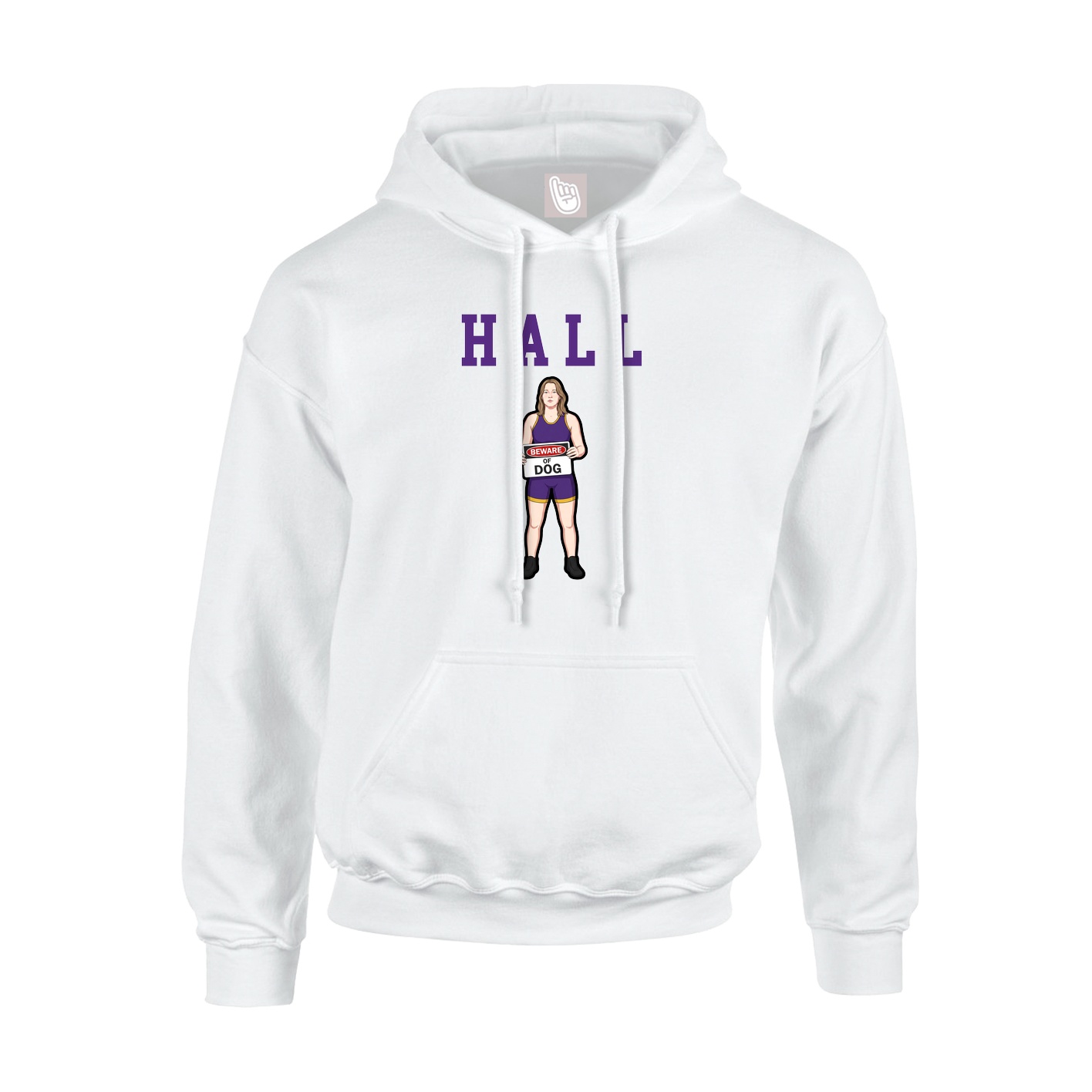 Youth Hoodie — Shirsey in White