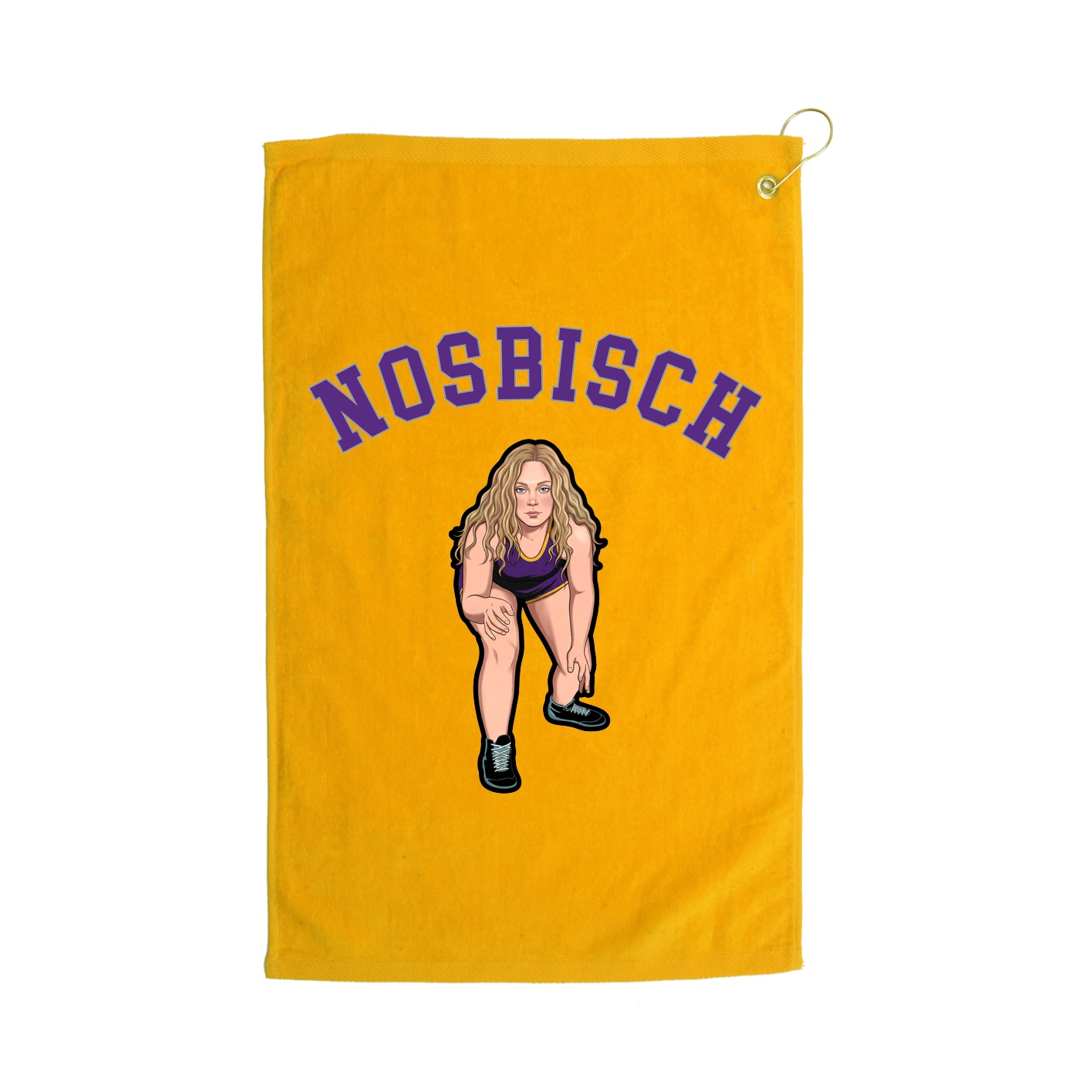 Golf Towel — Shirsey Arch in Gold