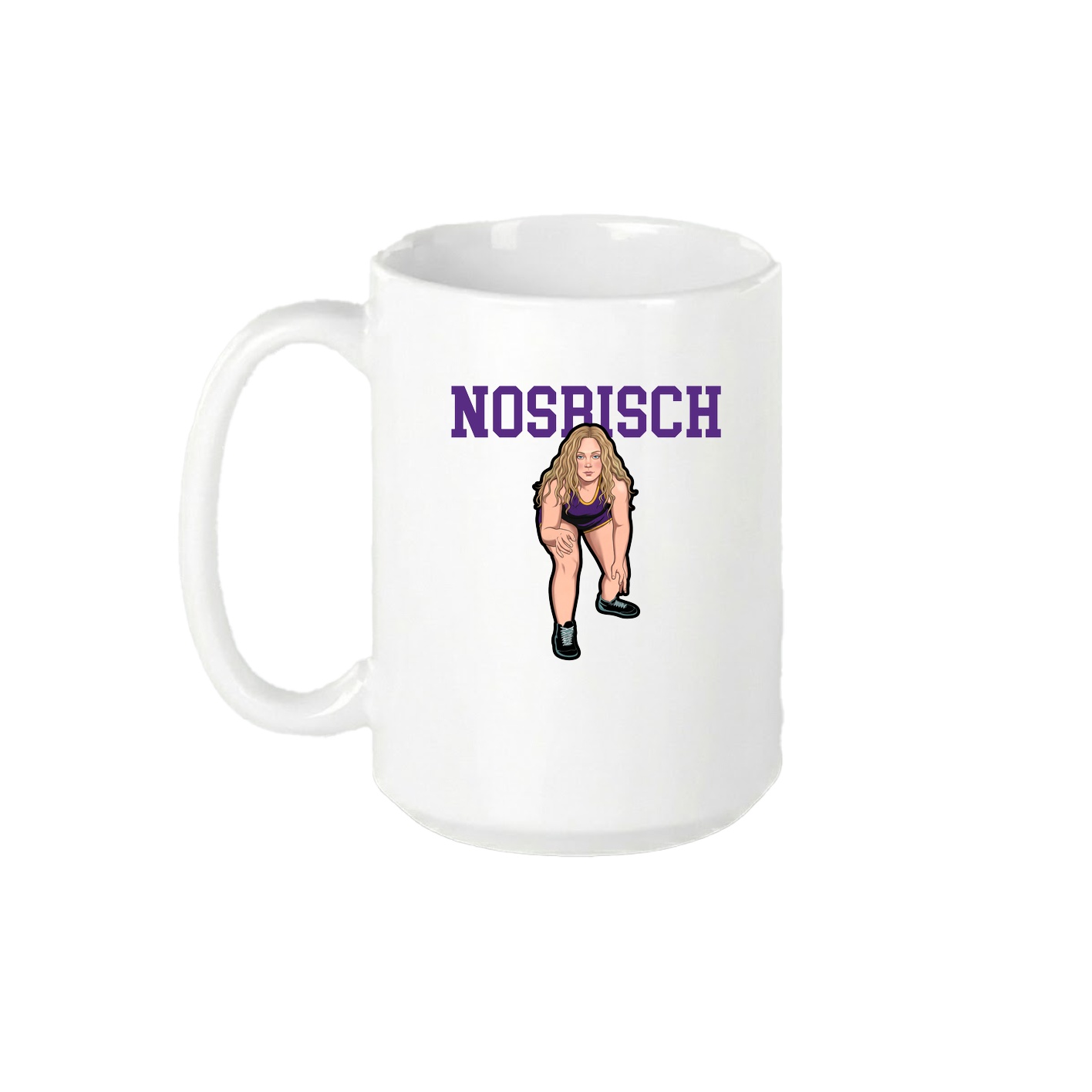 15oz Coffee Mug — Shirsey in White