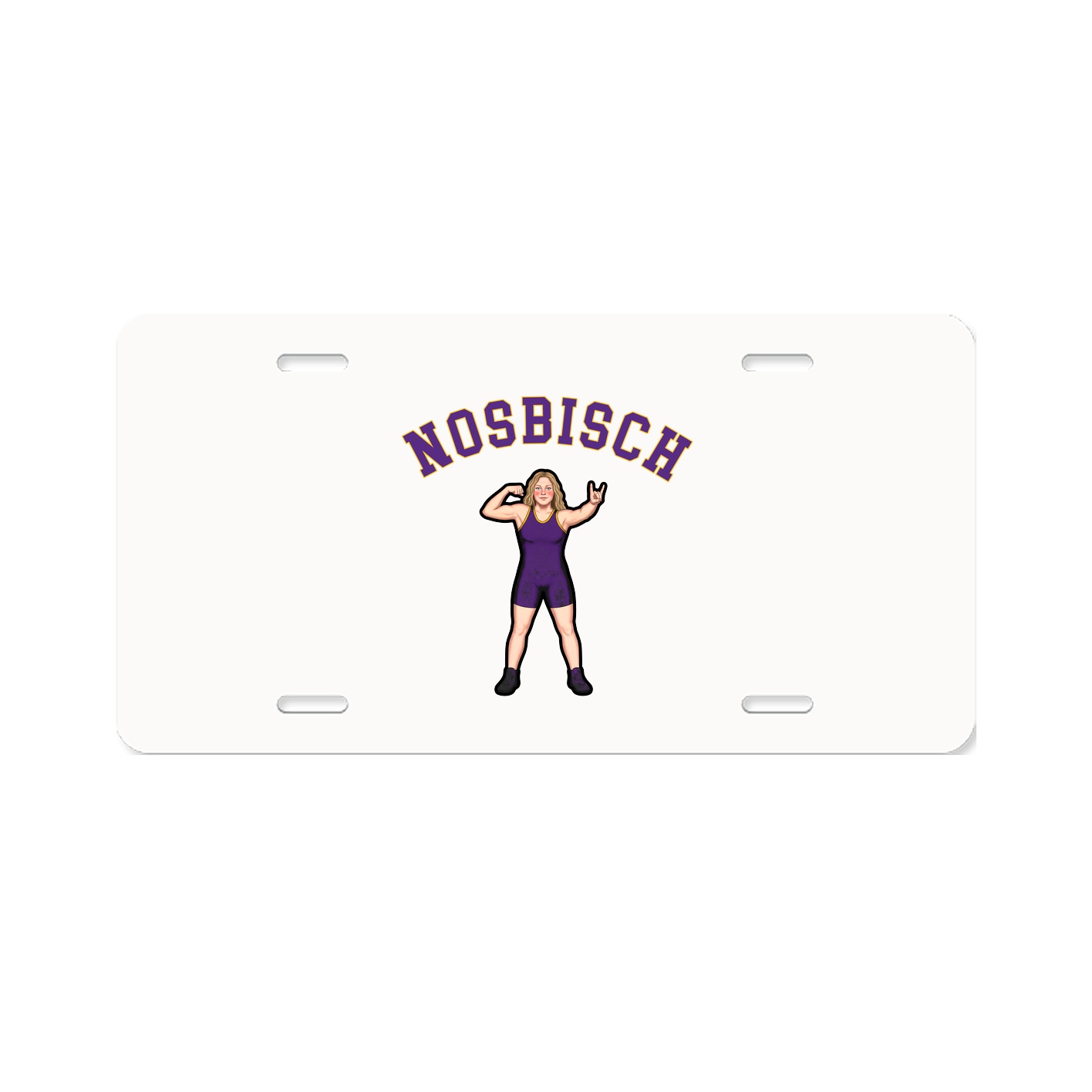 License Plate — Shirsey Arch in Classic
