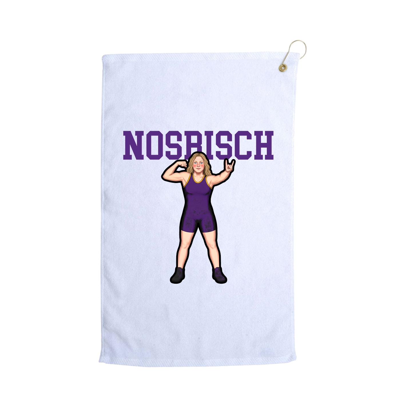 Golf Towel — Shirsey in White