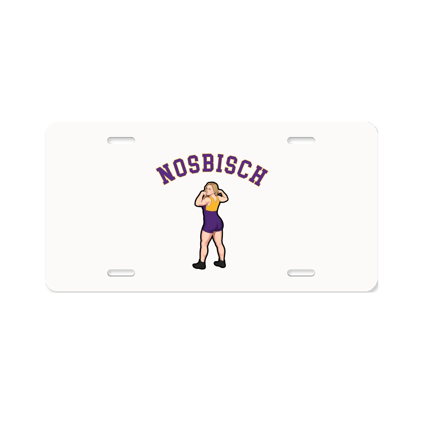 License Plate — Shirsey Arch in Classic