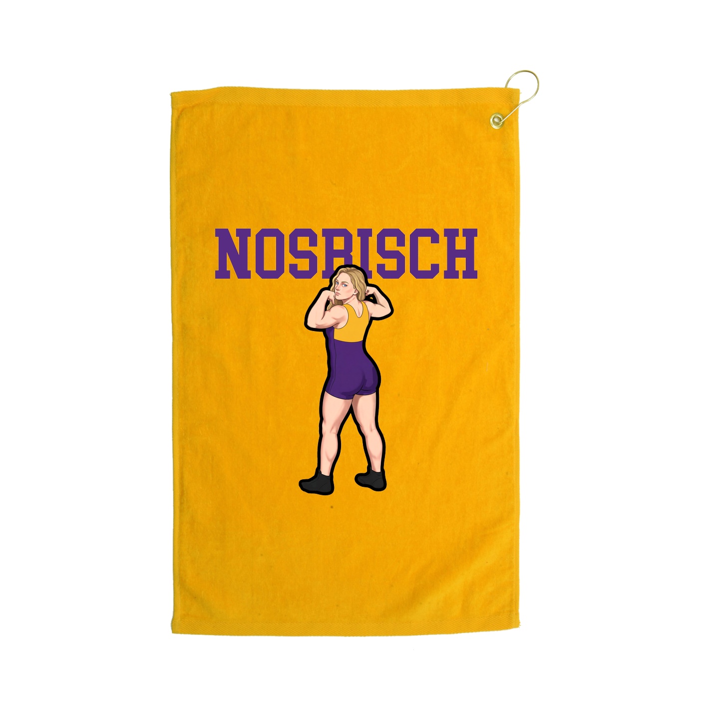 Golf Towel — Shirsey in Gold