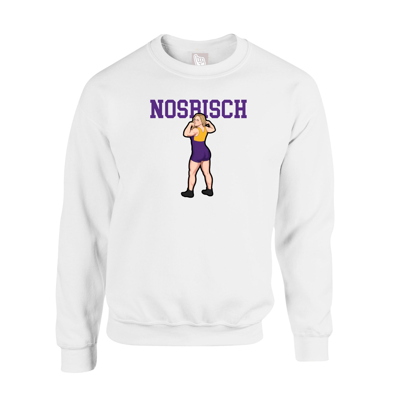 Fleece Crew — Shirsey in White