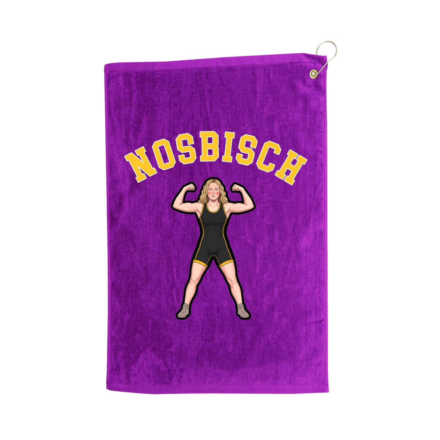 Golf Towel — Shirsey Arch in Purple
