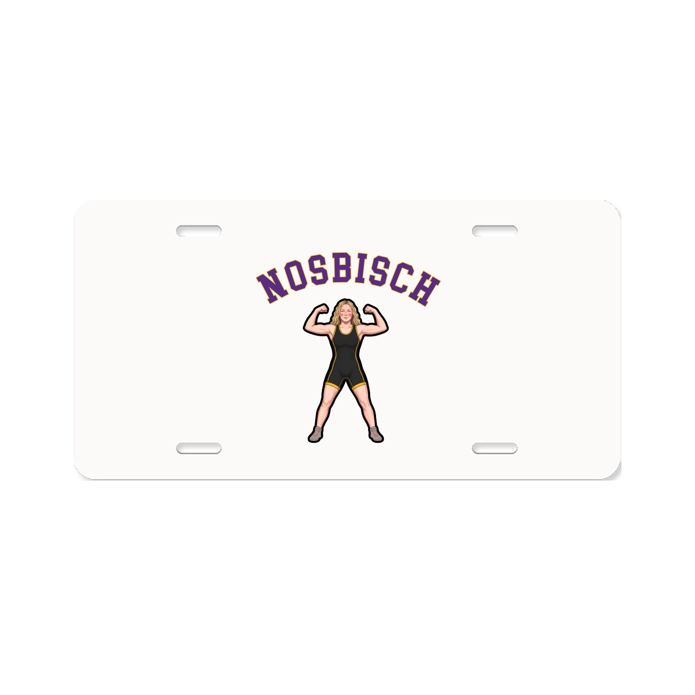 License Plate — Shirsey Arch in Classic