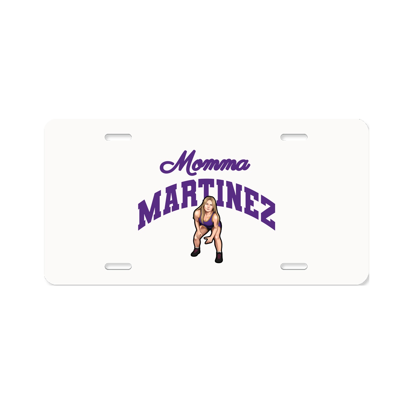 License Plate — Mothers Day Arch in Classic