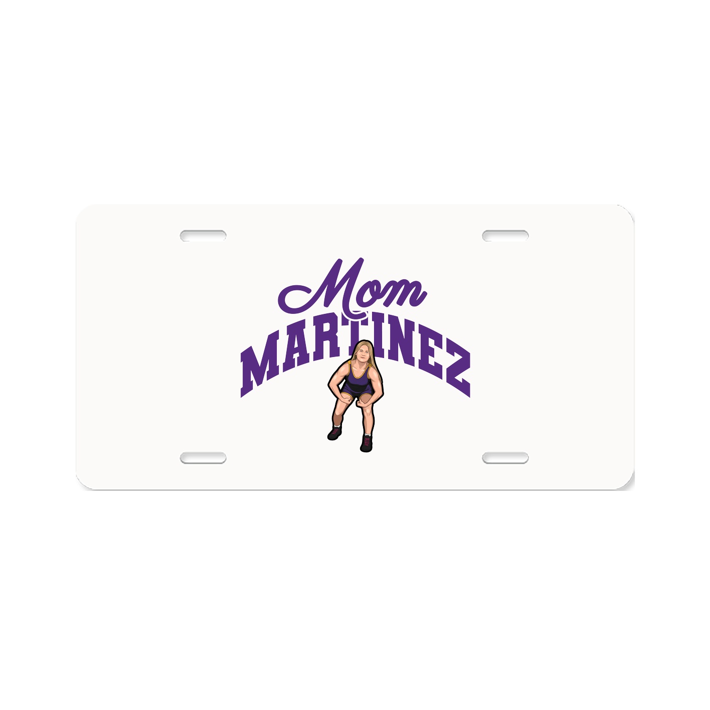 License Plate — Mothers Day Arch in Classic
