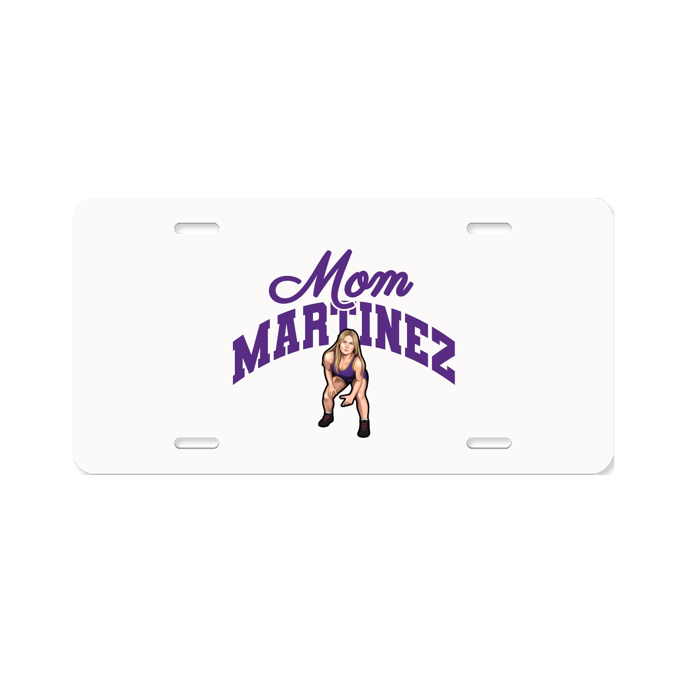 License Plate — Mothers Day Arch in Classic