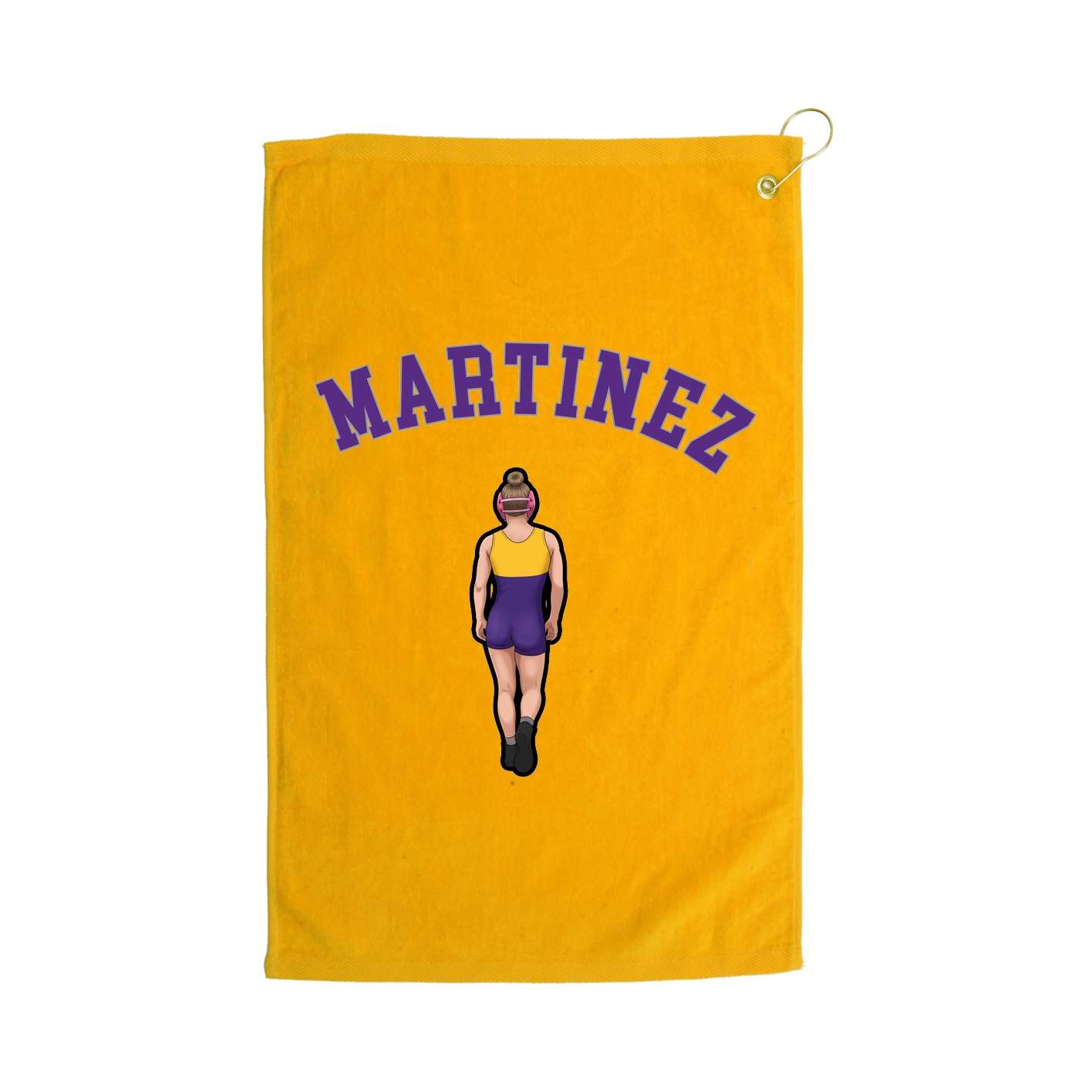 Golf Towel — Shirsey Arch in Gold