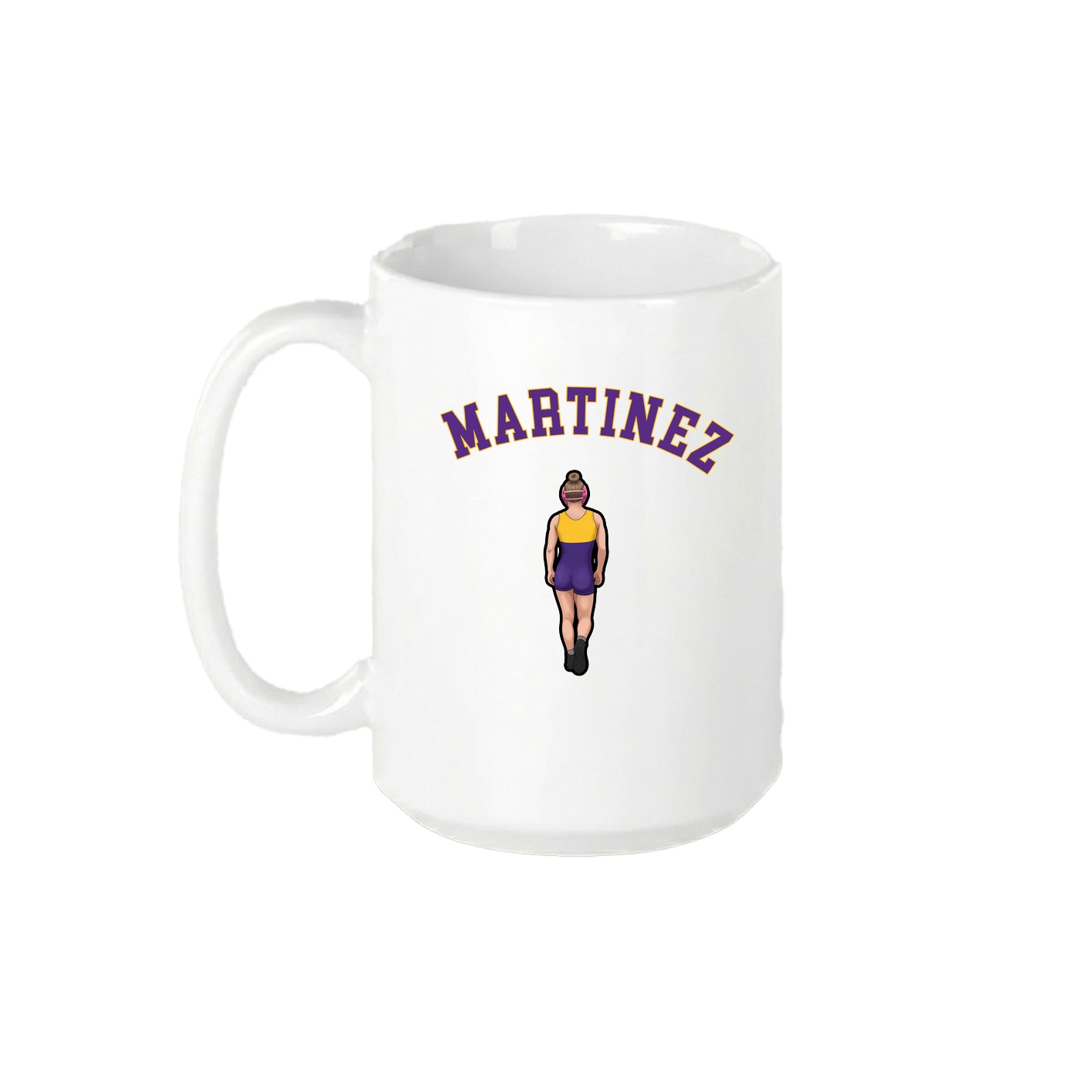 15oz Coffee Mug — Shirsey Arch in White