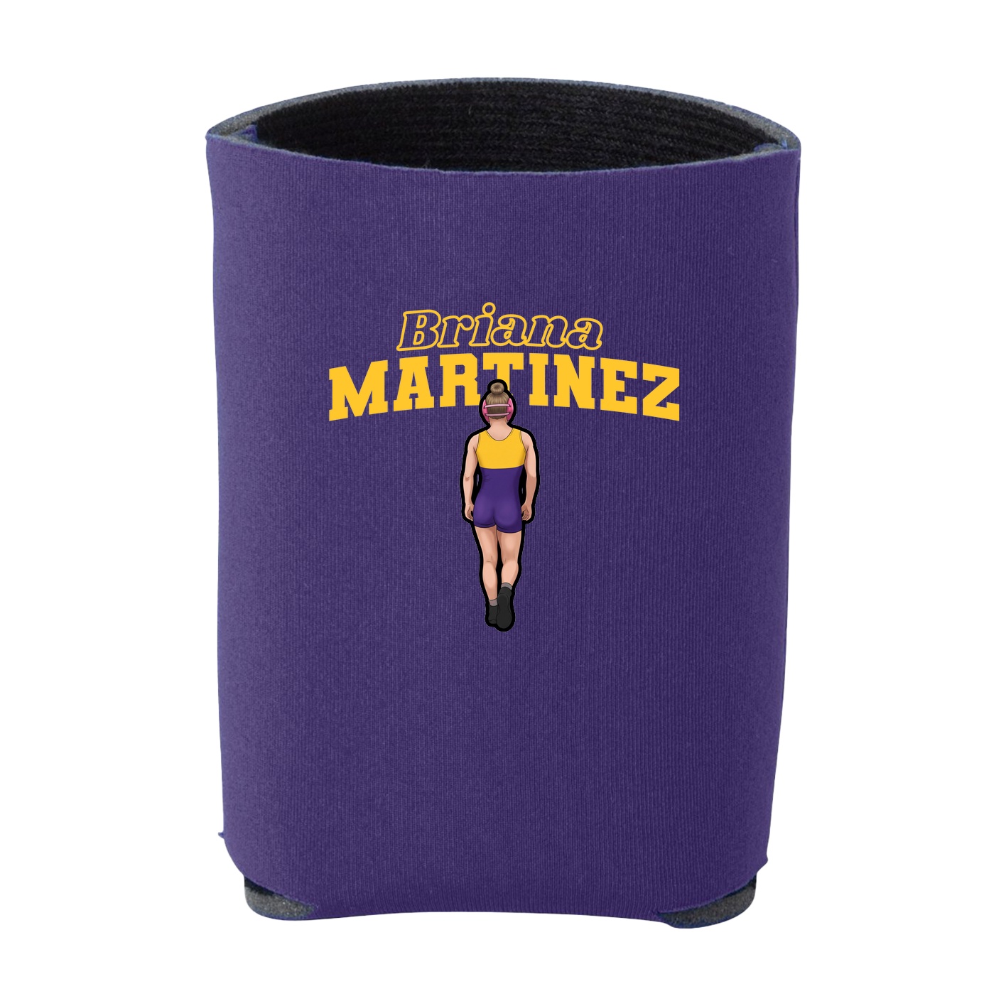 Can Holder — Name Arch in Purple