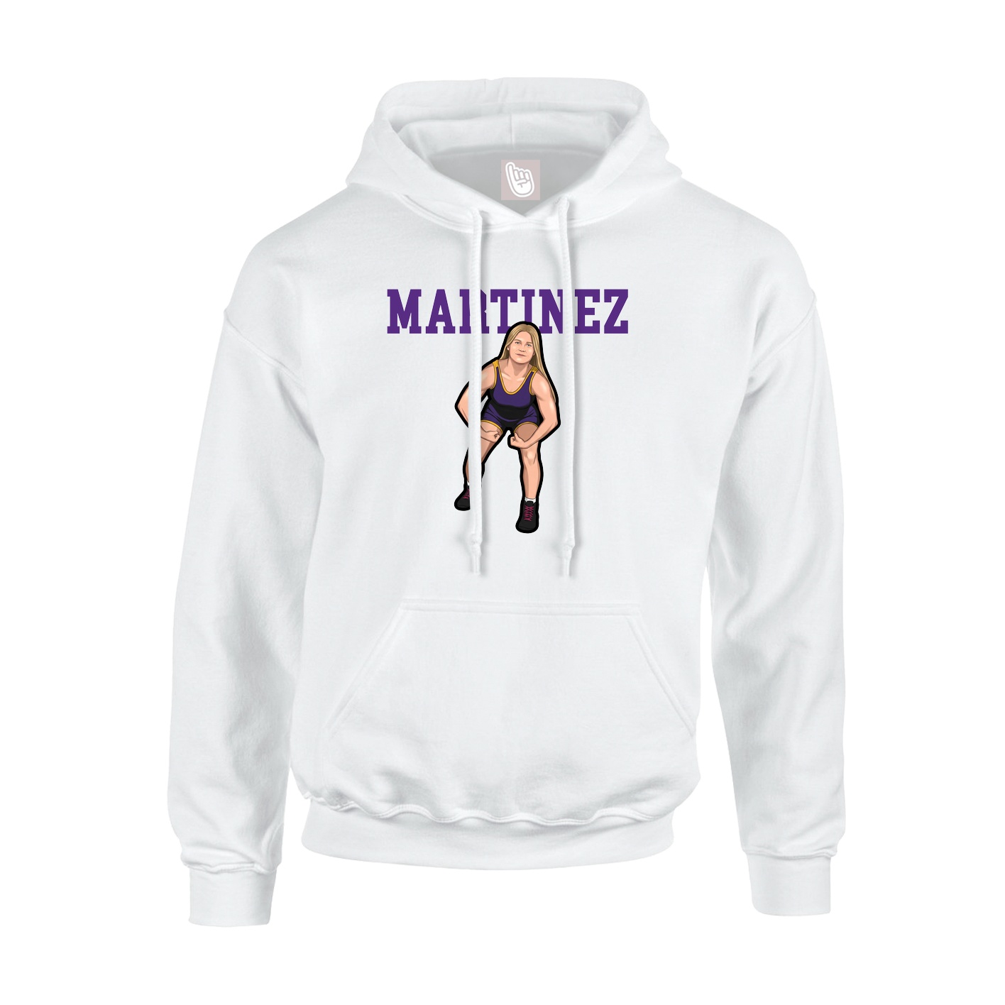 Hoodie — Shirsey in White