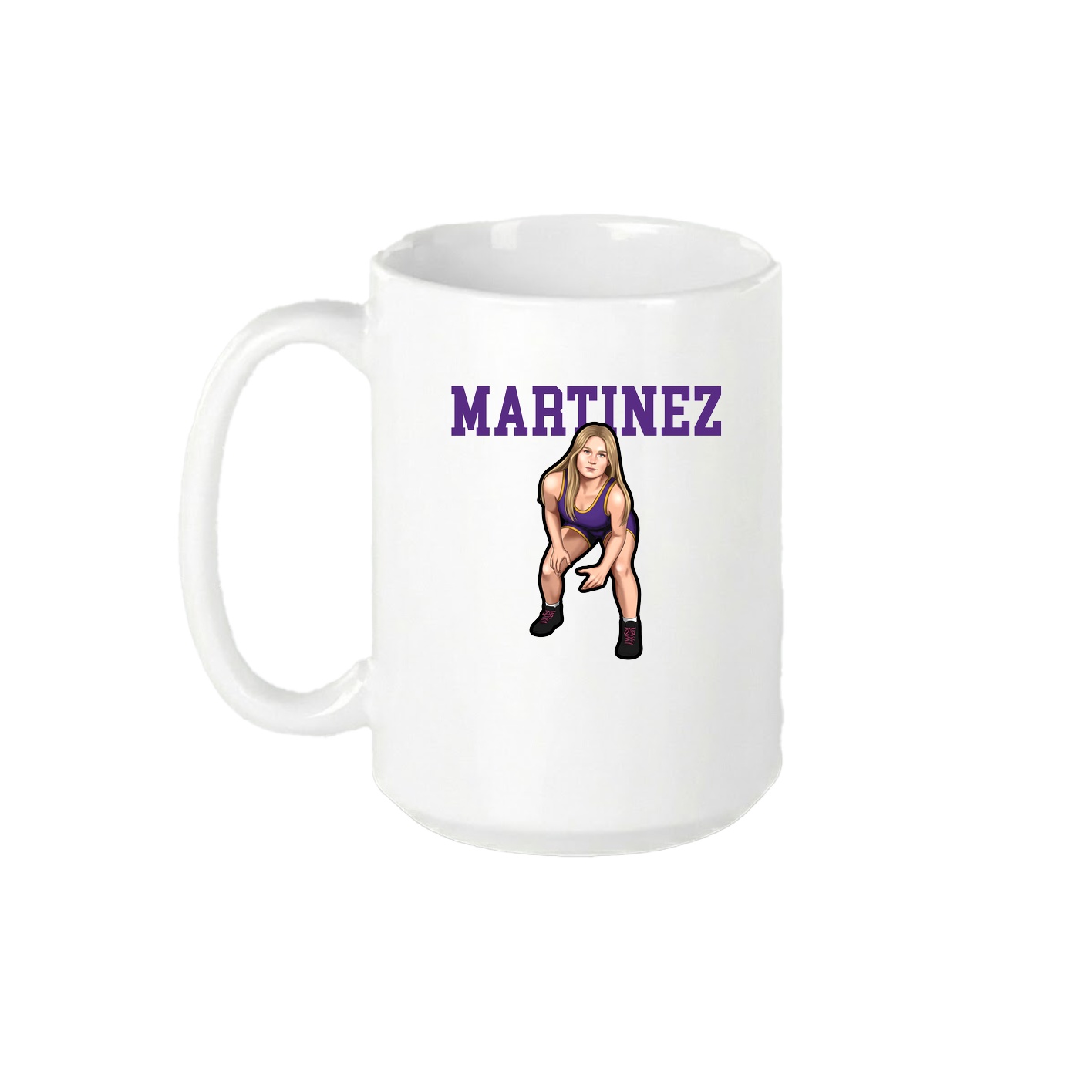 15oz Coffee Mug — Shirsey in White