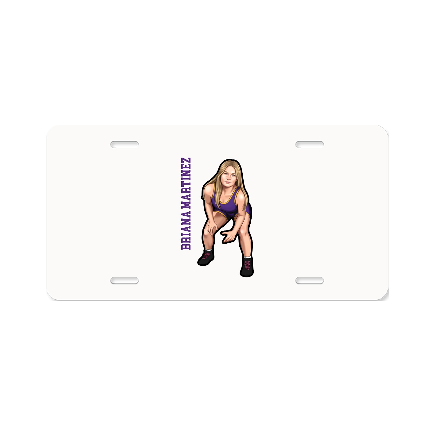 Aluminum License Plate