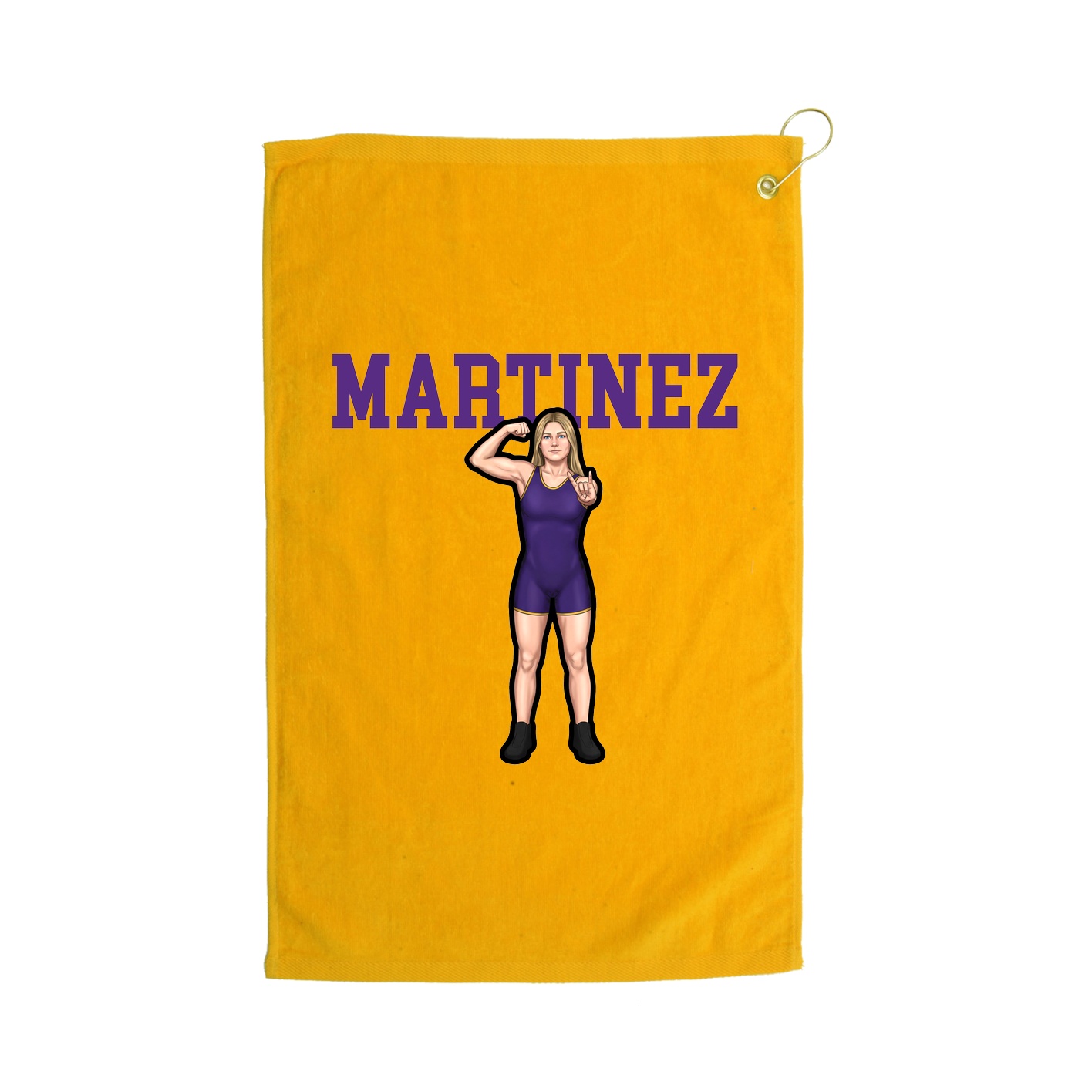 Golf Towel — Shirsey in Gold
