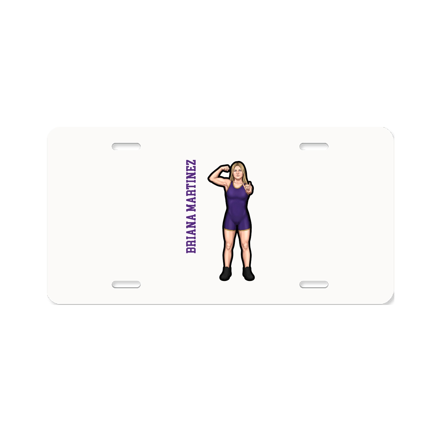 Aluminum License Plate