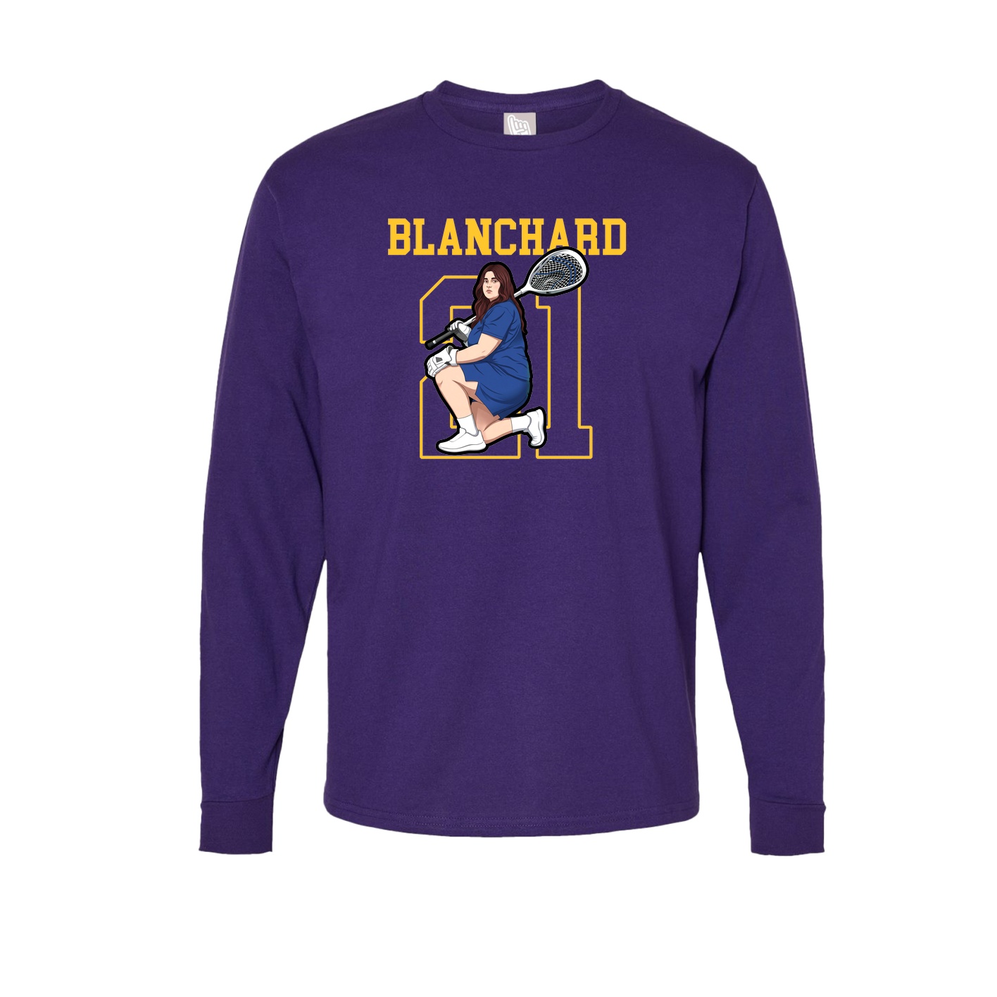 Long Sleeve Tee — Shirsey in Purple