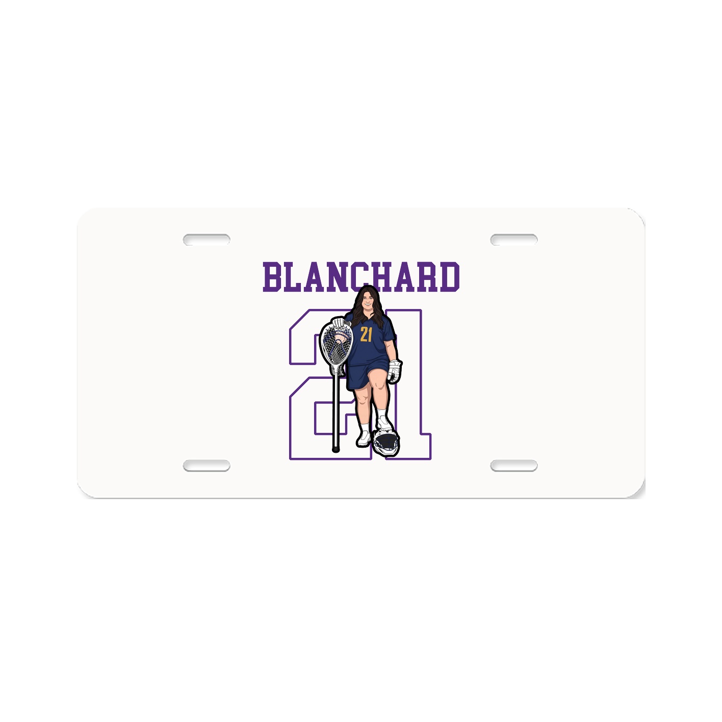 Aluminum License Plate