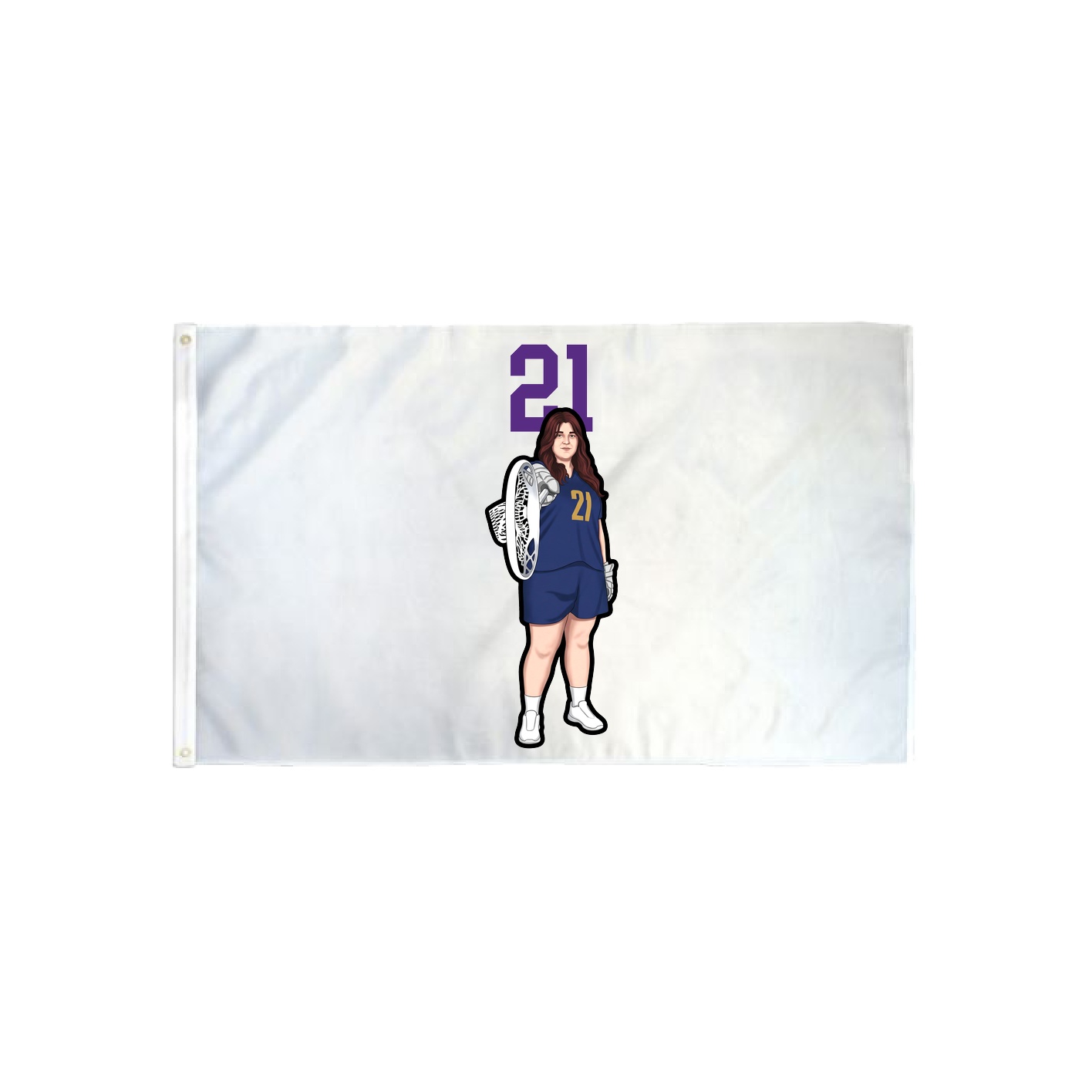 3x5 Flag — Number Top in Classic