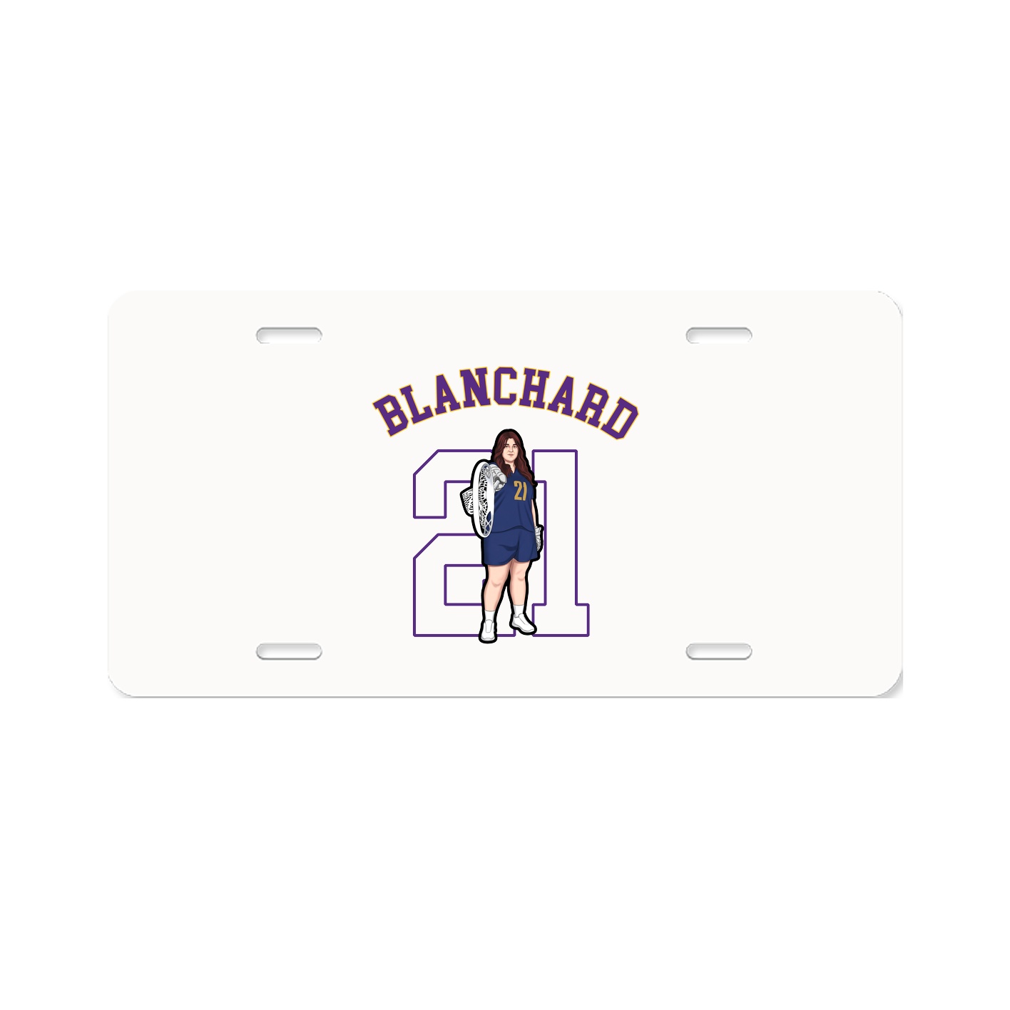 License Plate — Shirsey Arch in Classic