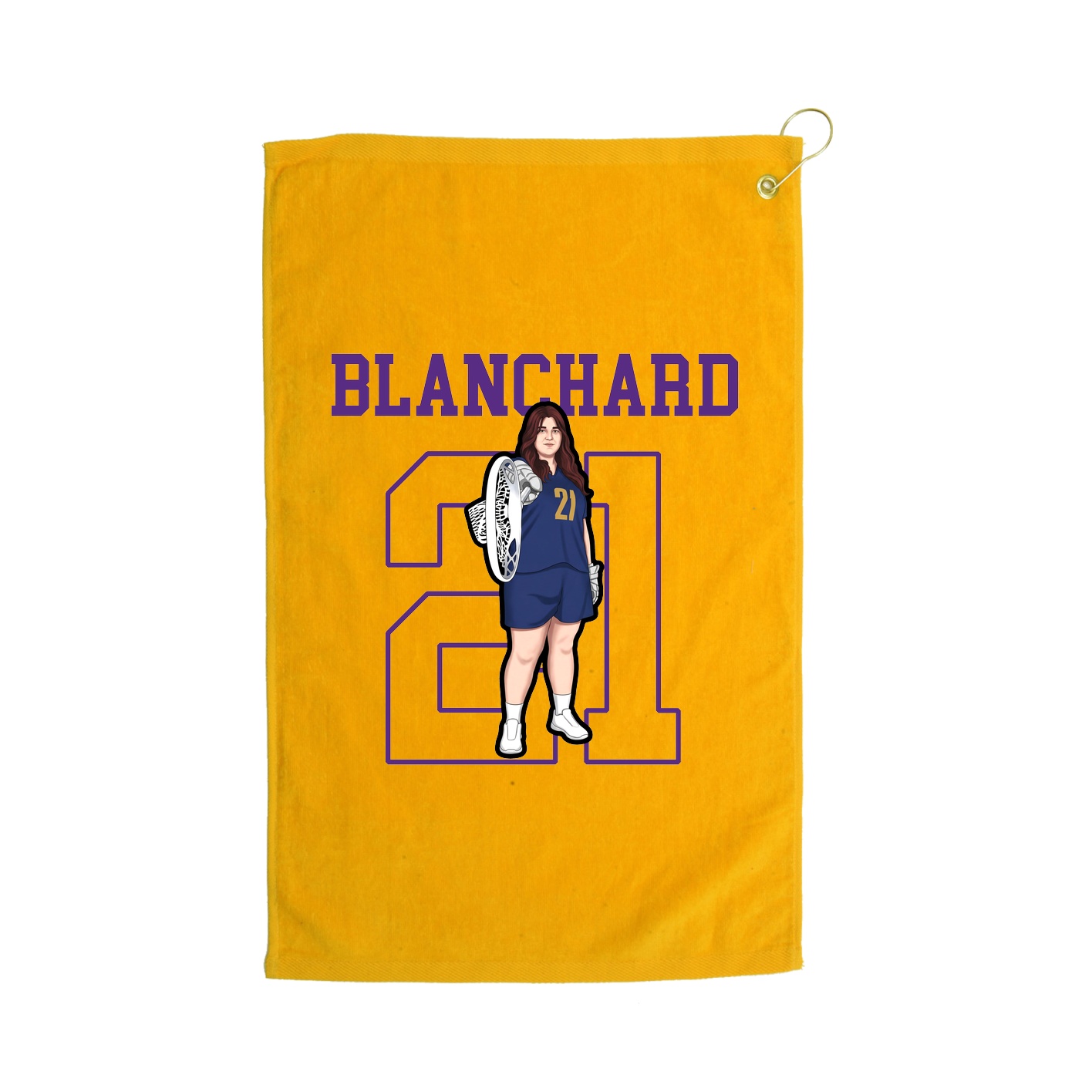 Golf Towel — Shirsey in Gold
