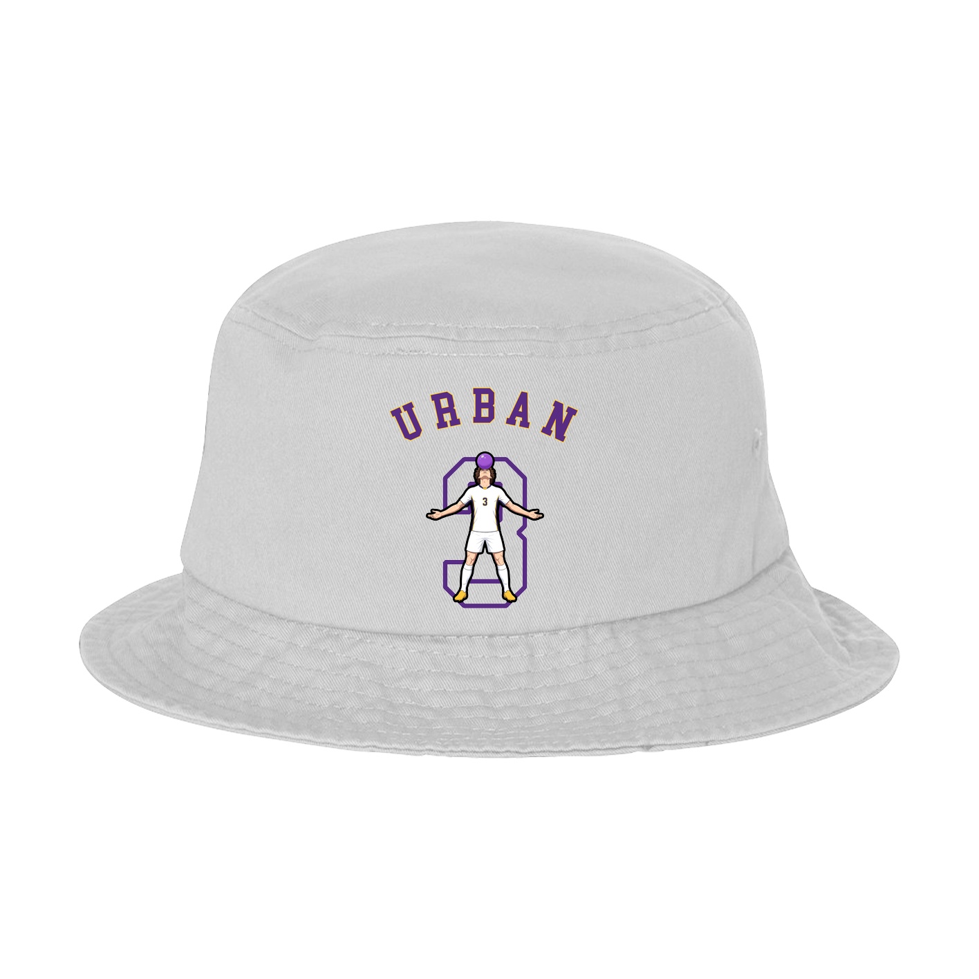 Bucket Cap — Shirsey Arch in White