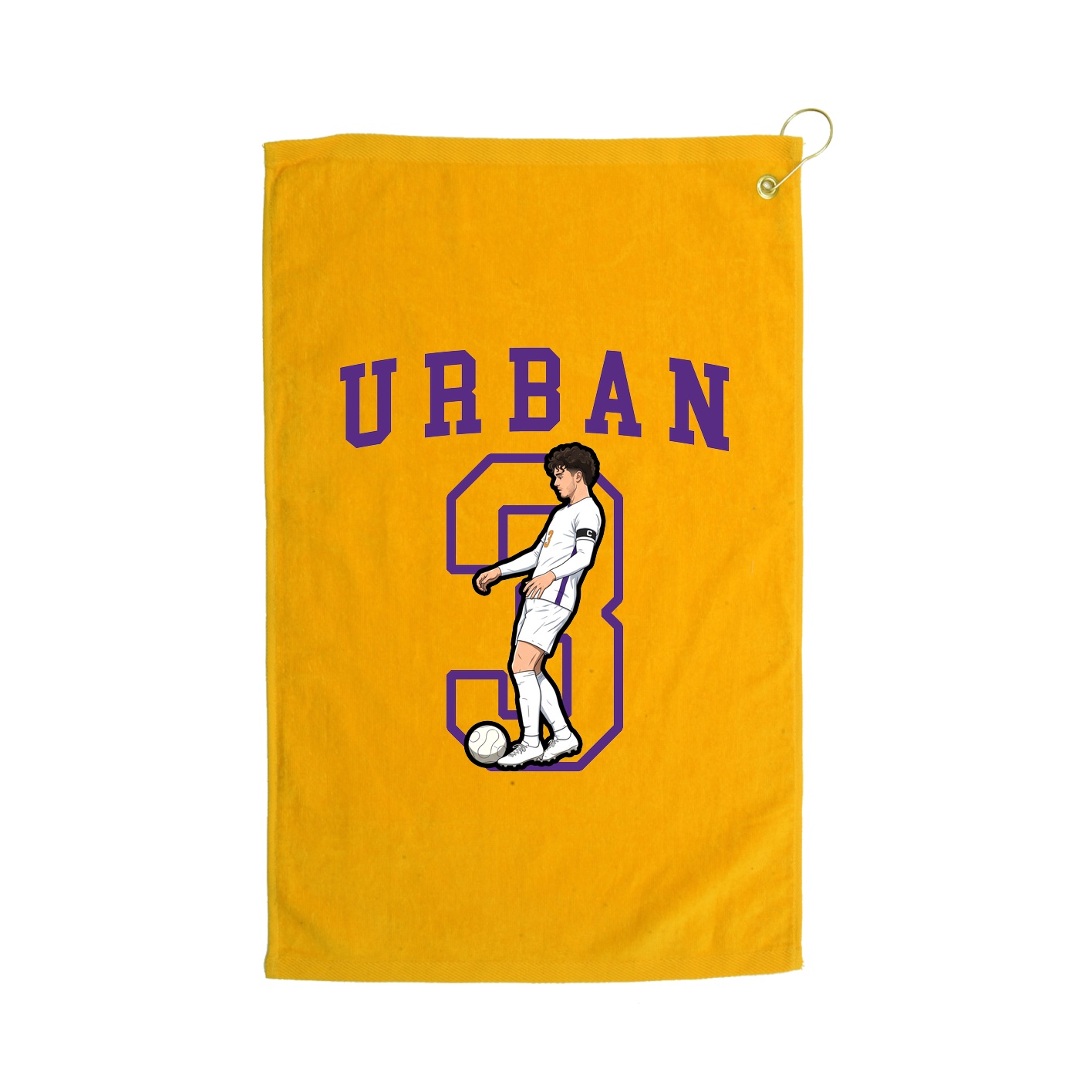 Golf Towel — Shirsey in Gold