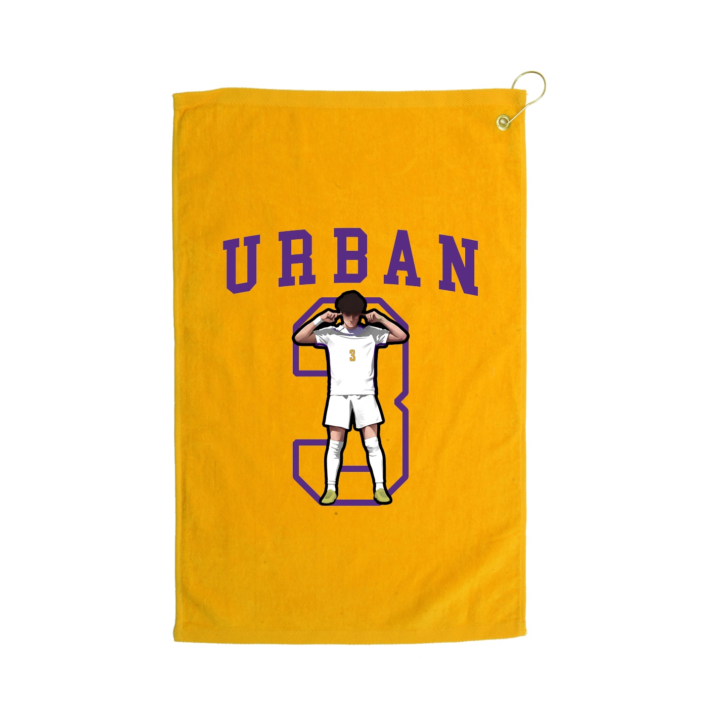 Golf Towel — Shirsey in Gold