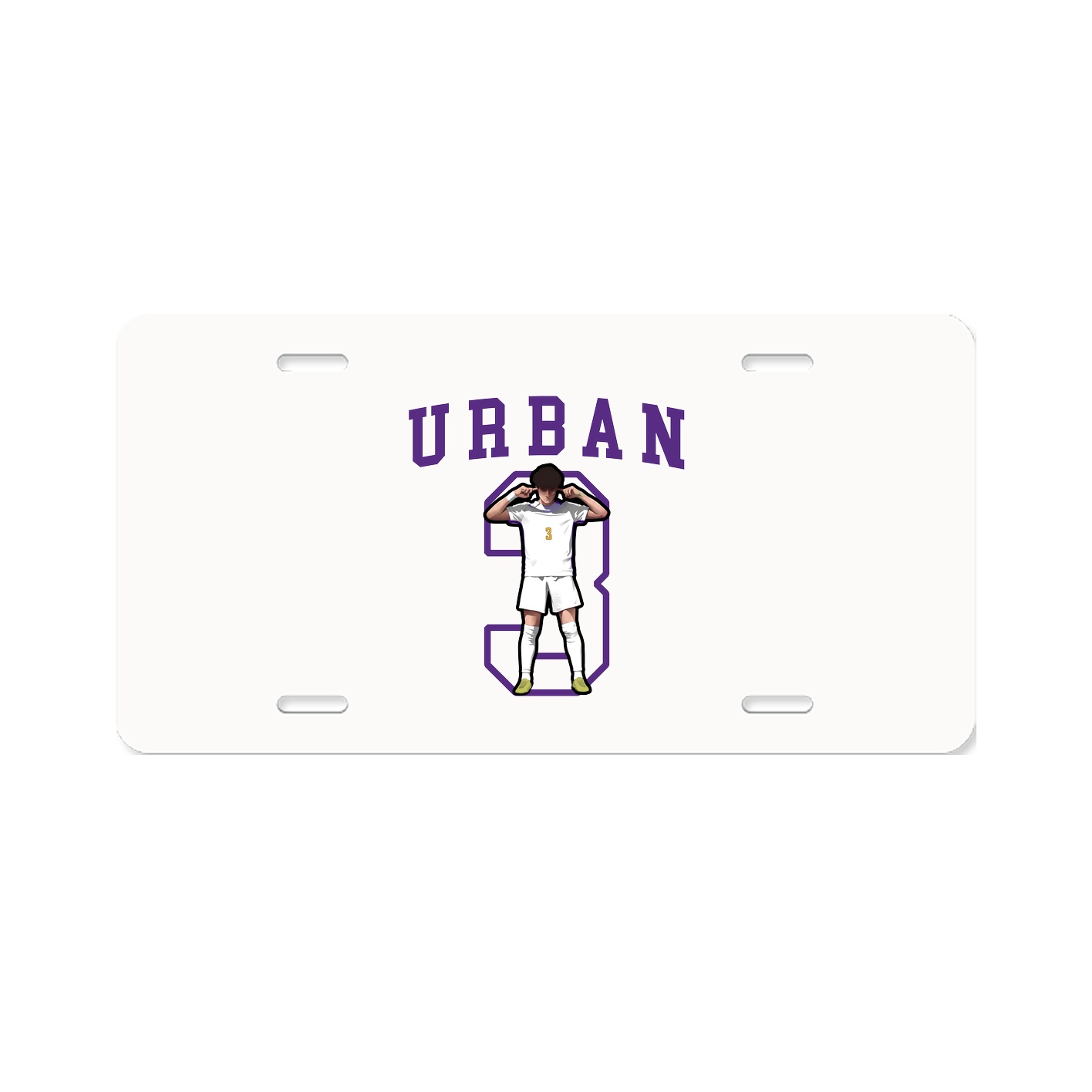 License Plate — Shirsey in Classic