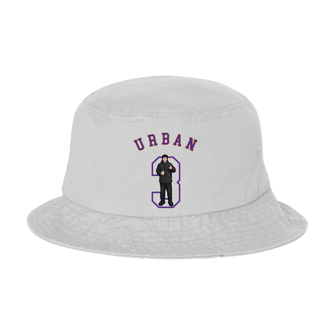 Bucket Cap — Shirsey Arch in White