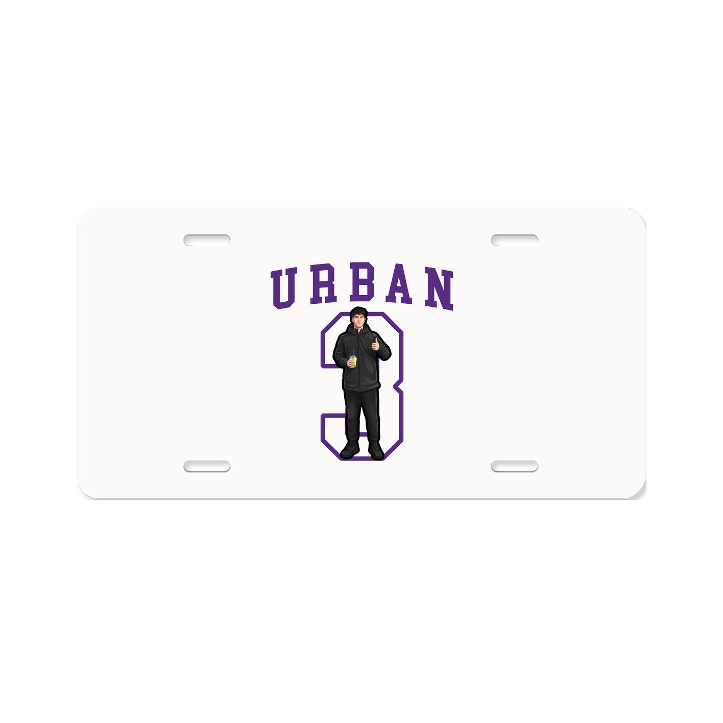 License Plate — Shirsey in Classic
