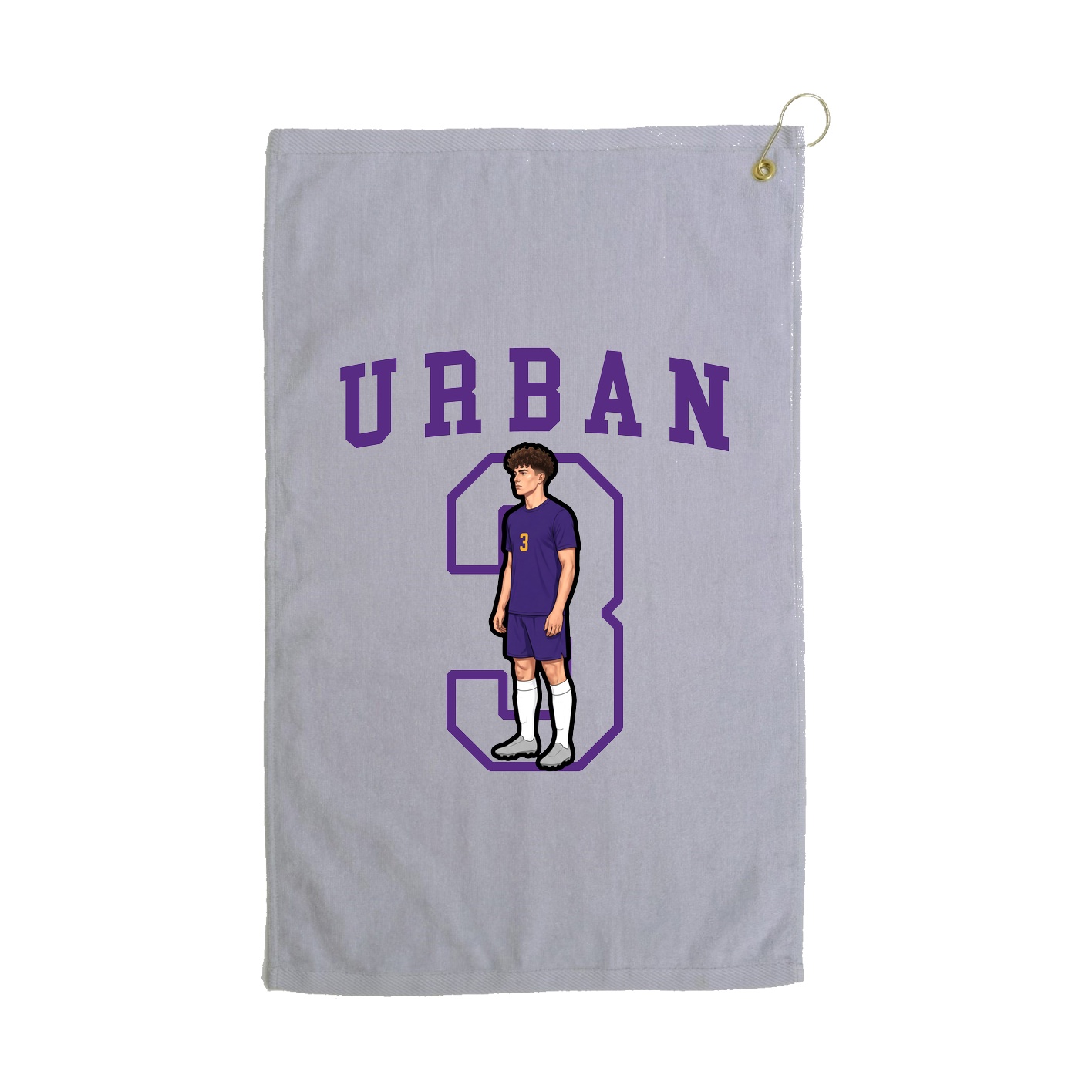 Golf Towel — Shirsey in Grey