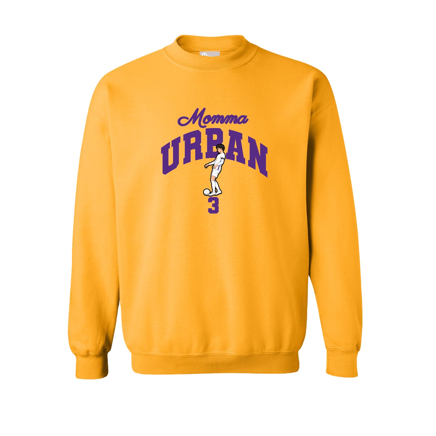 Fleece Crew — Mothers Day Arch in Gold