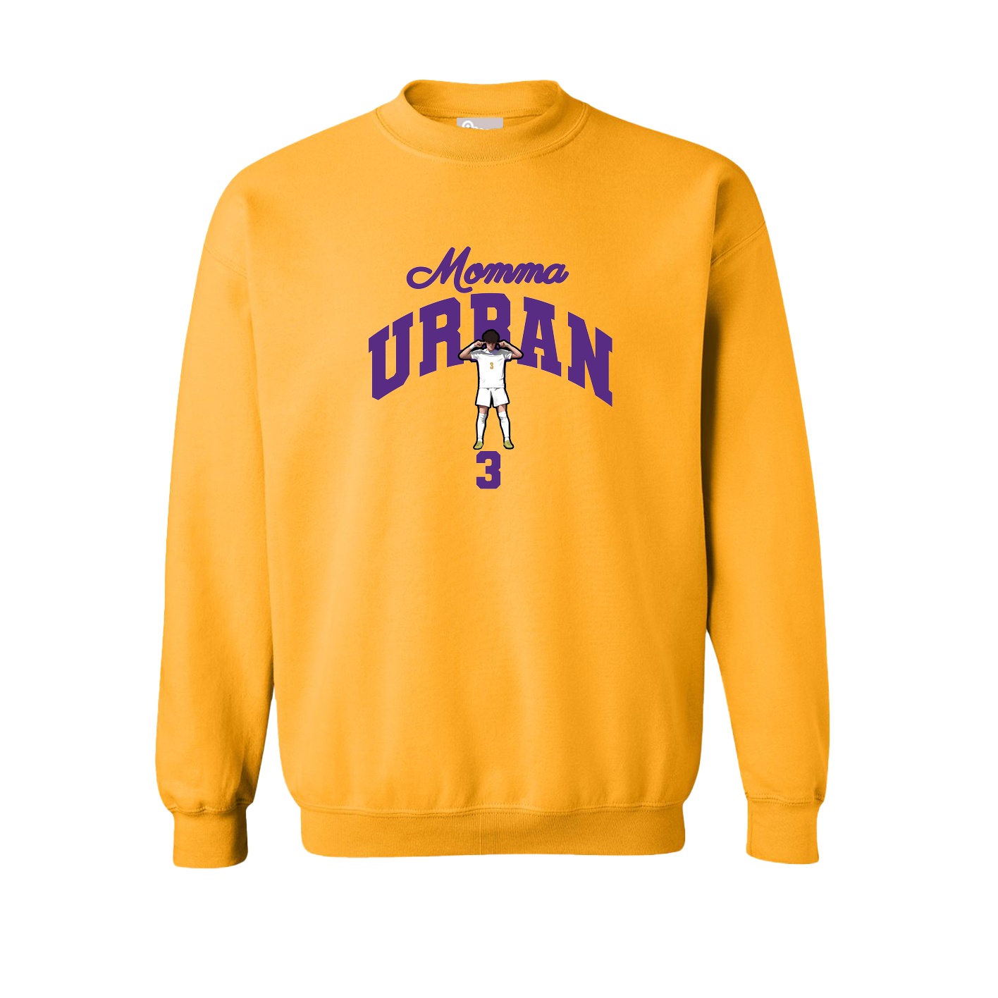 Fleece Crew — Mothers Day Arch in Gold