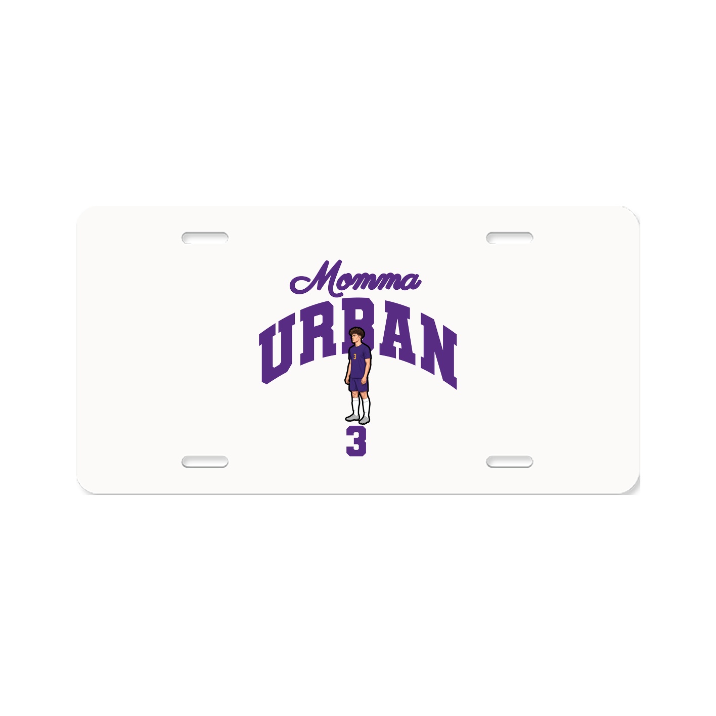 License Plate — Mothers Day Arch in Classic