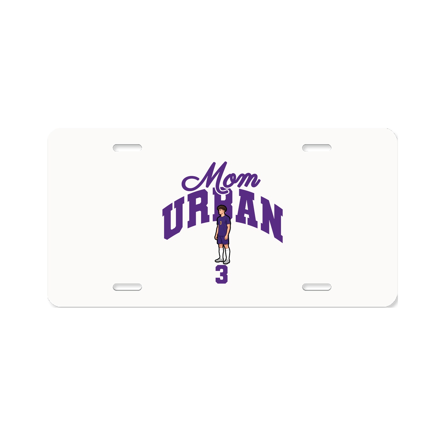 License Plate — Mothers Day Arch in Classic